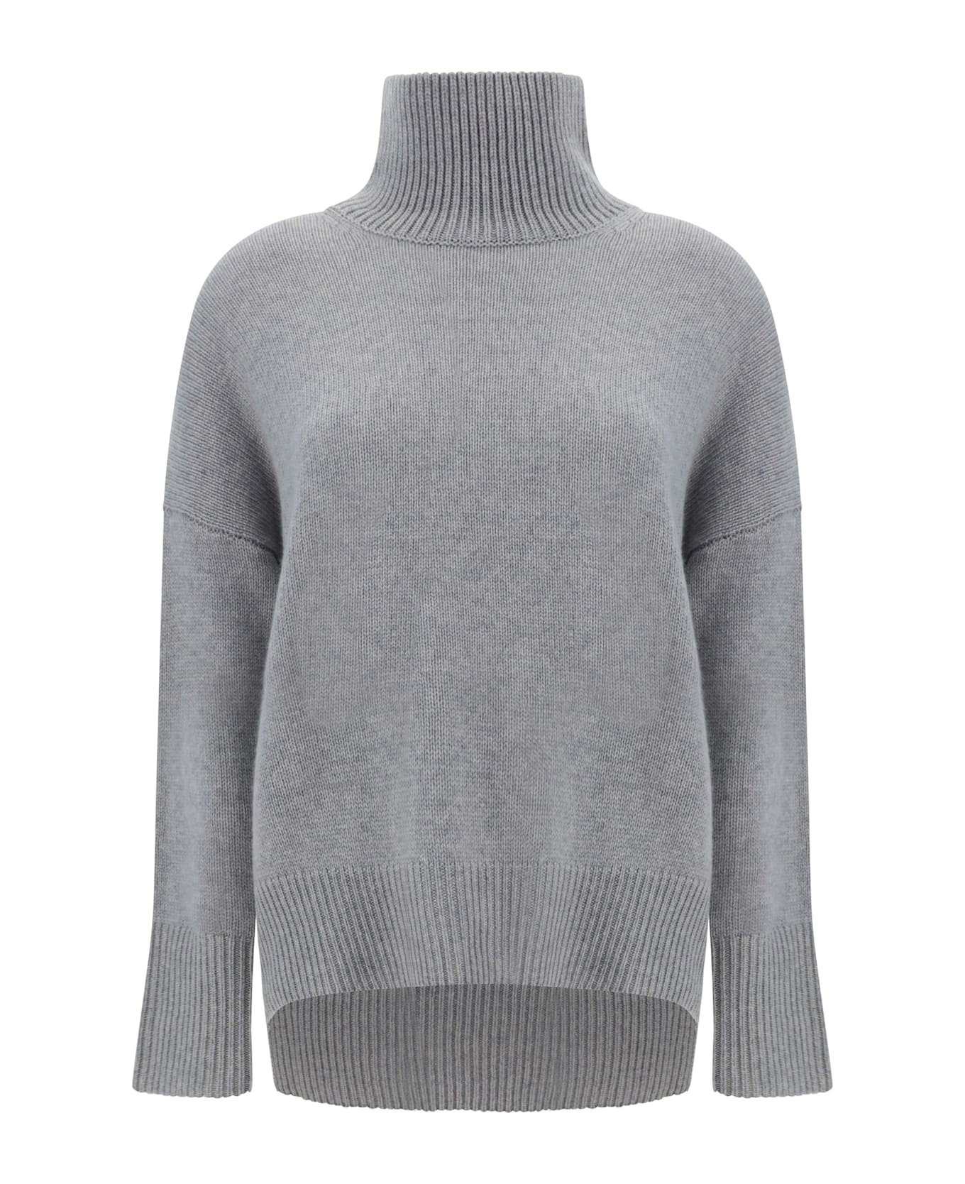 Lisa Yang Turtleneck Sweater - Dove Grey