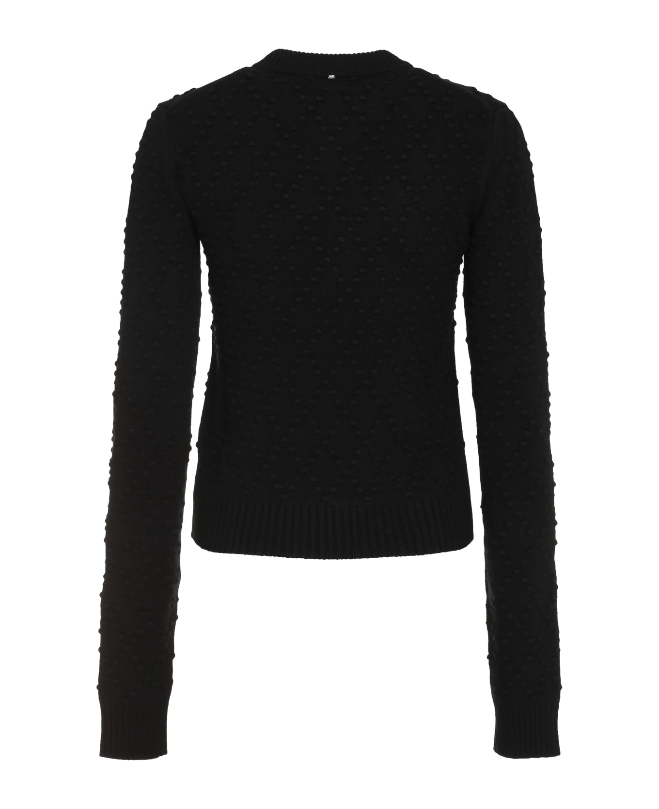 SportMax Salve Wool And Cashmere Sweater - BLACK