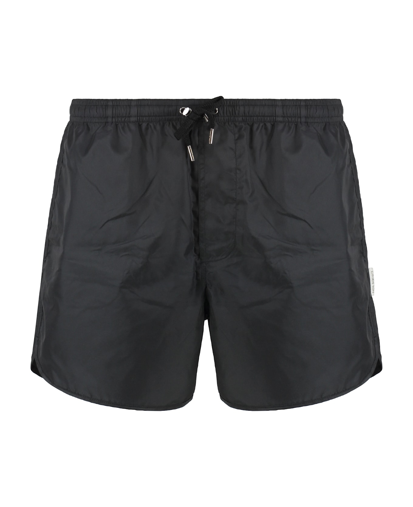 Neil Barrett Beachwear In Black Polyester - black