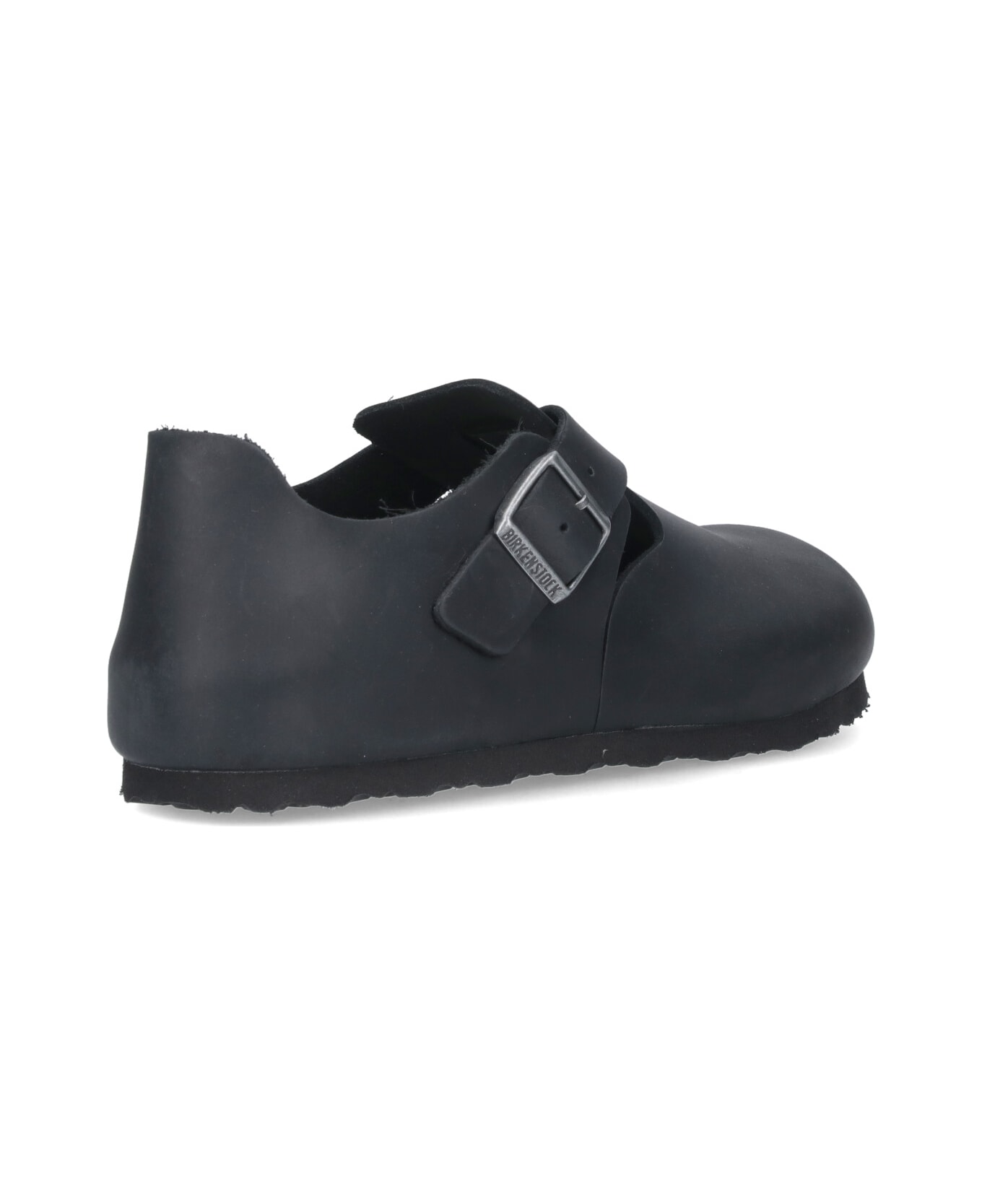 Birkenstock 'london' Flat Shoes - Black  