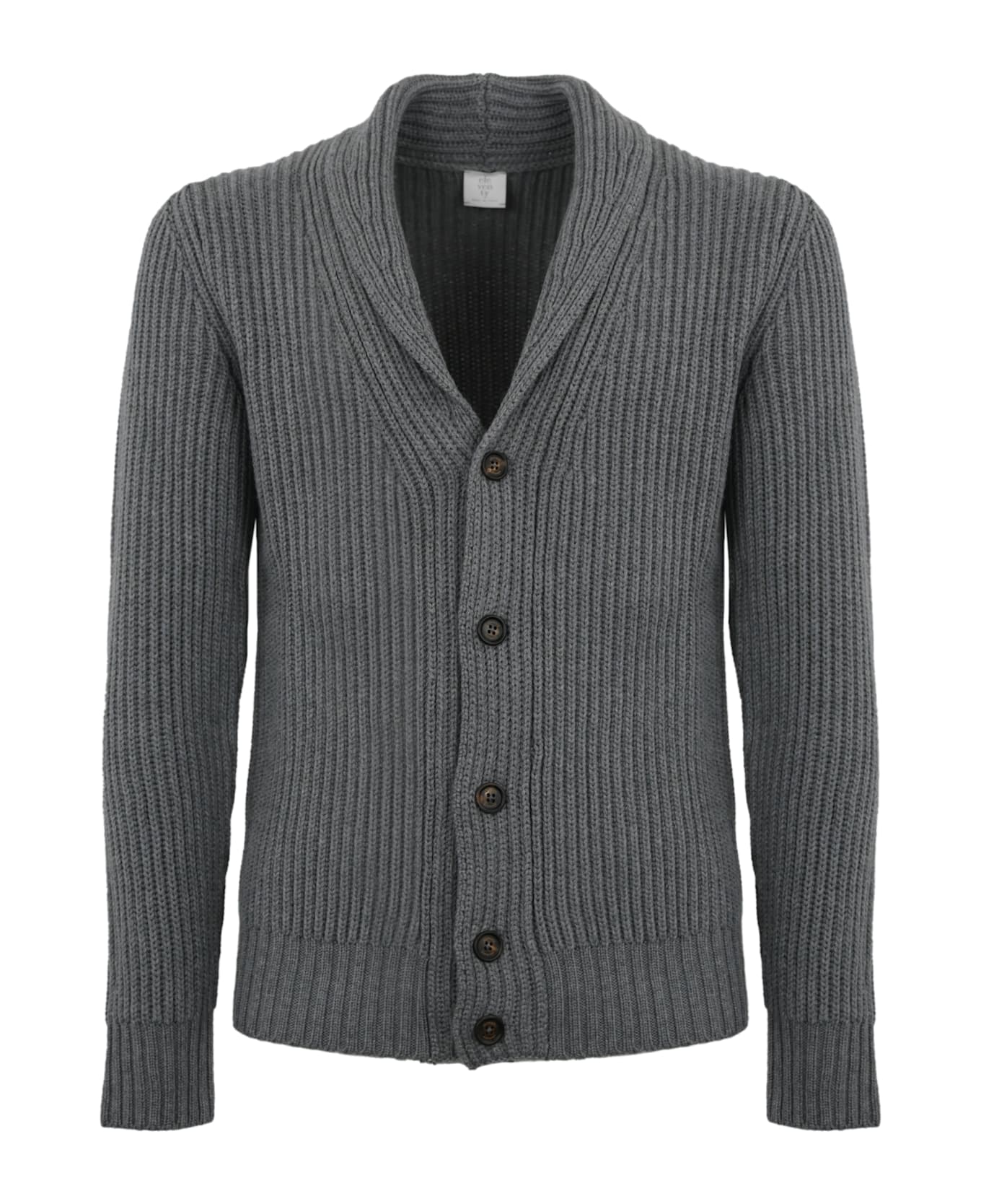 Eleventy Wool Cardigan - Grigio カーディガン