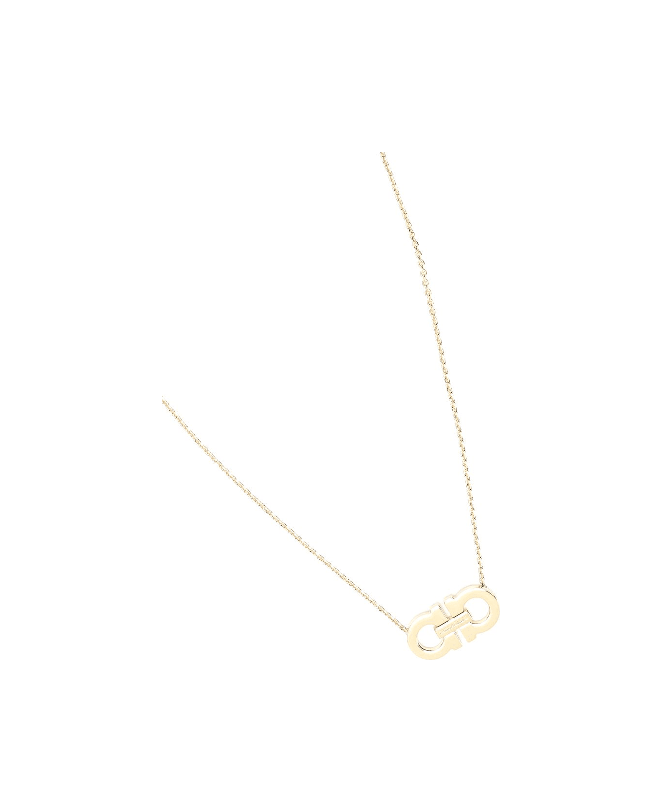 Ferragamo 
gancini
 Pendant Necklace - FROZEN DEW