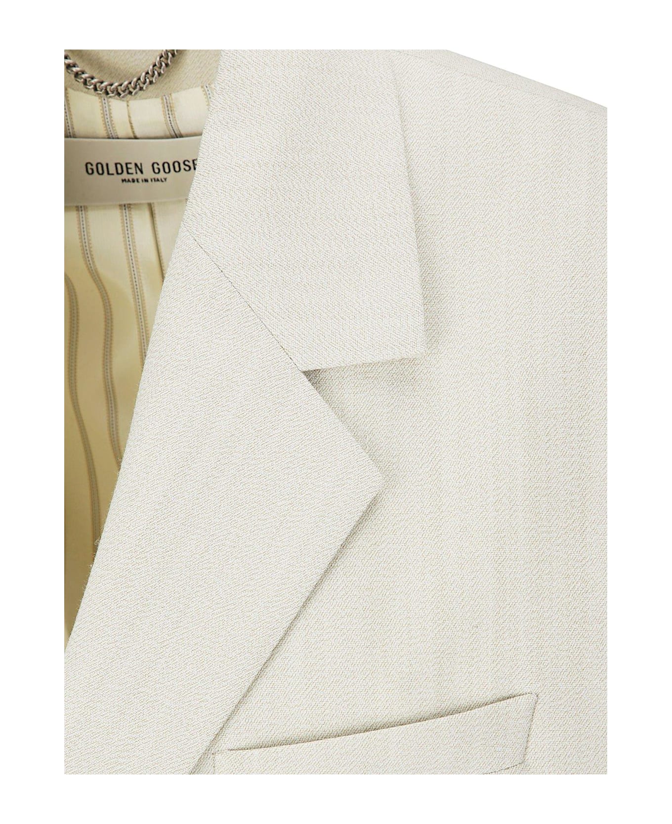 Golden Goose Single Breasted Vest - Pelican