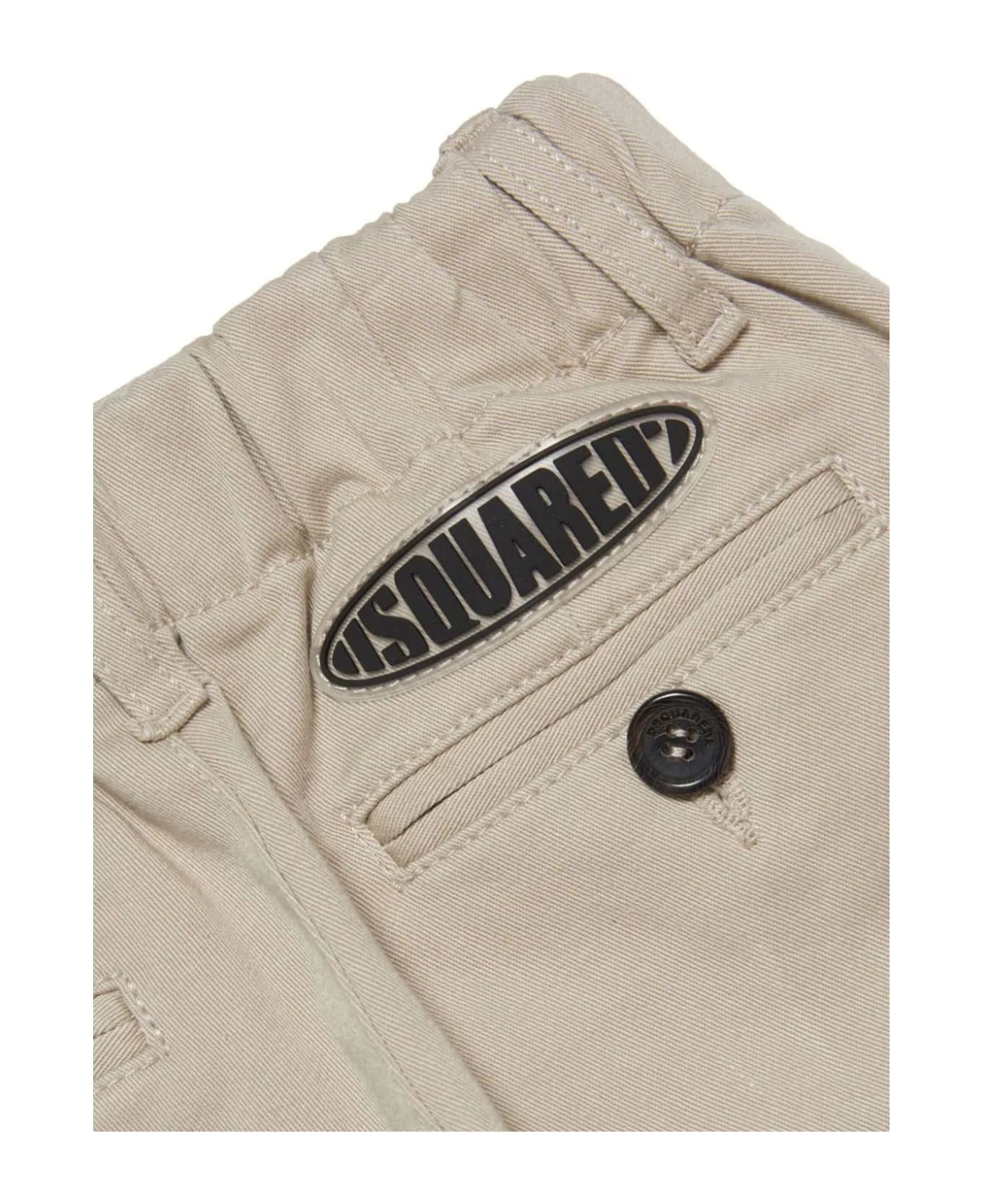 Dsquared2 Trousers Beige - Beige ボトムス