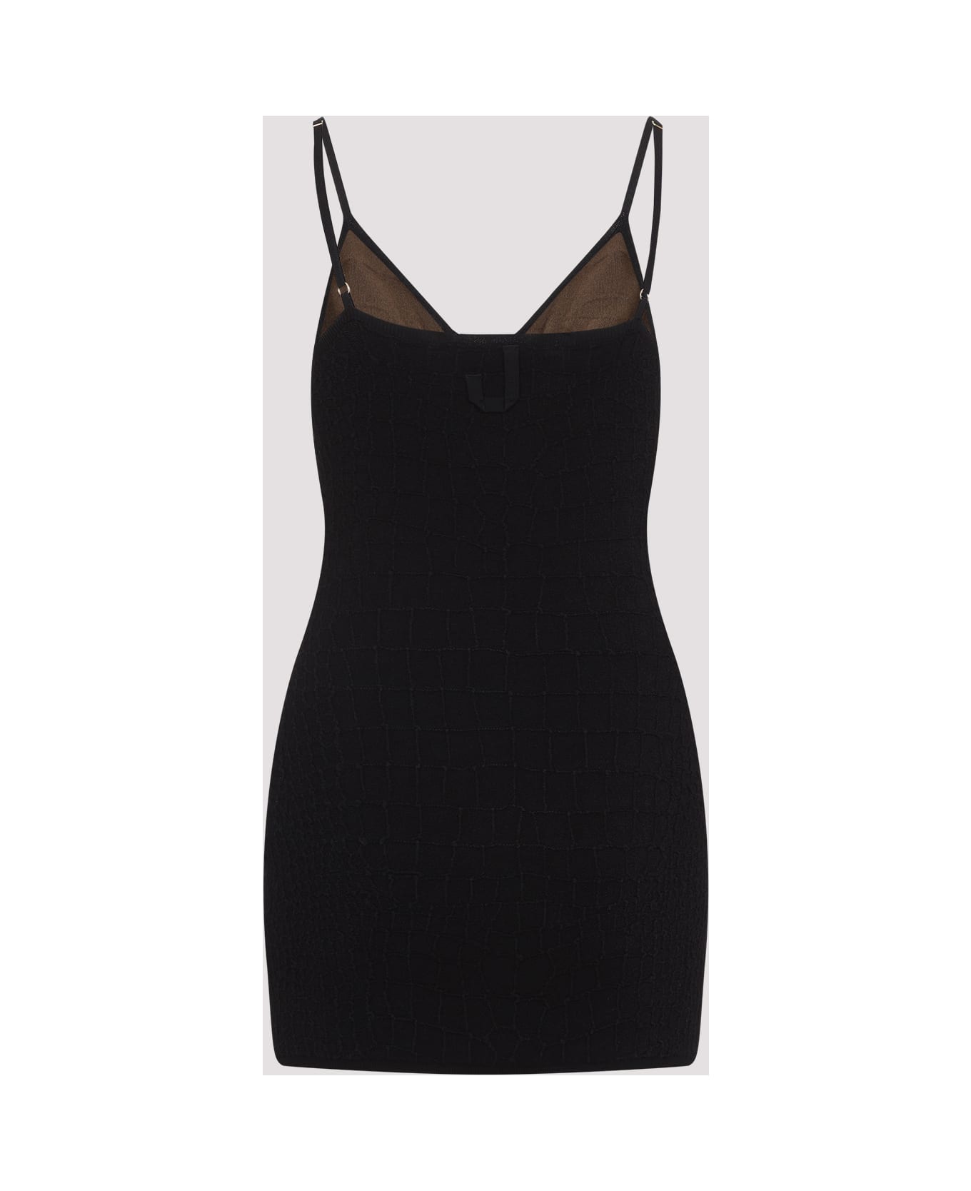 Jacquemus La Mini Robe Scala Mini Dress - Black