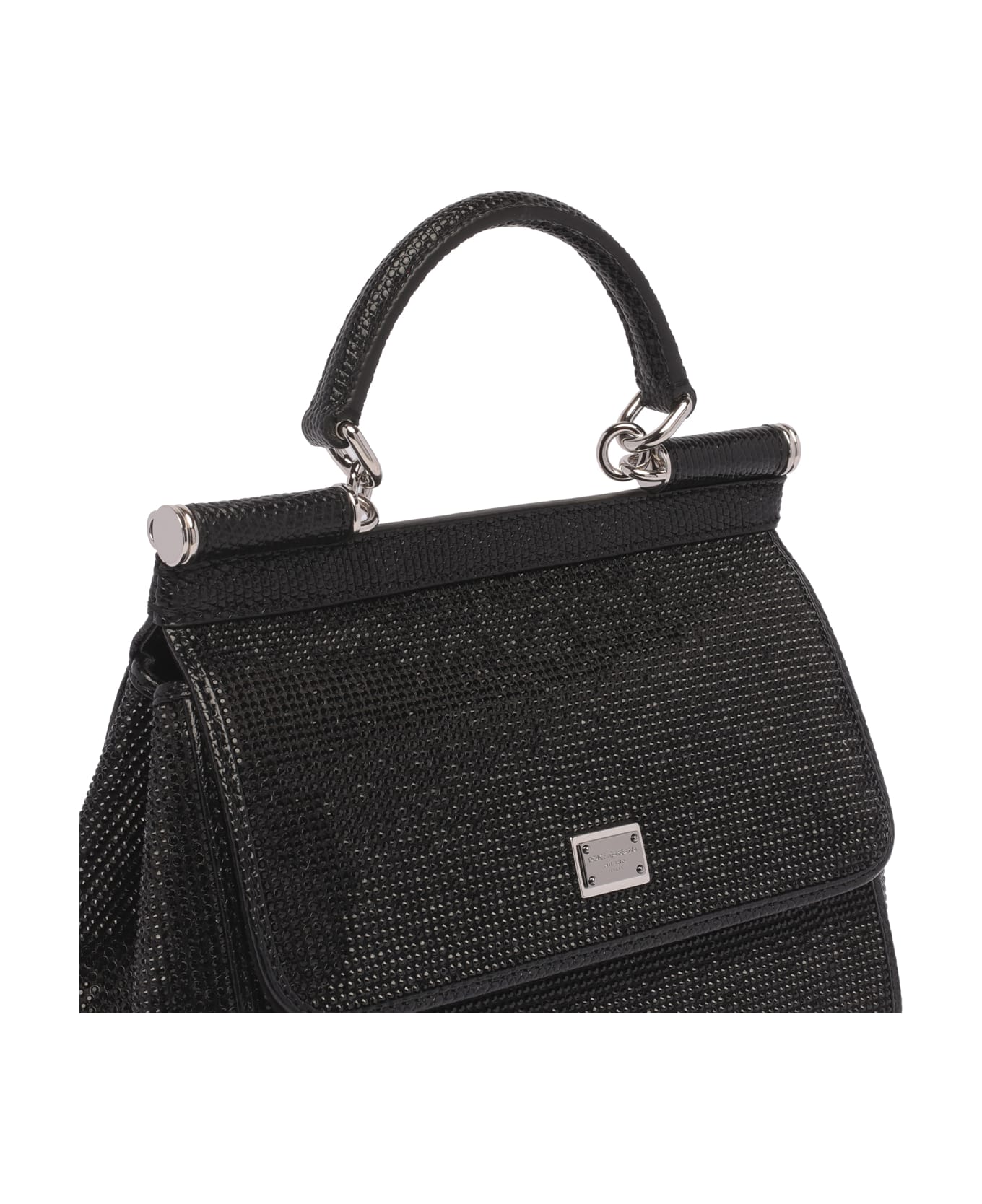 Dolce & Gabbana X Kim Sicily Small Bag - Black トートバッグ