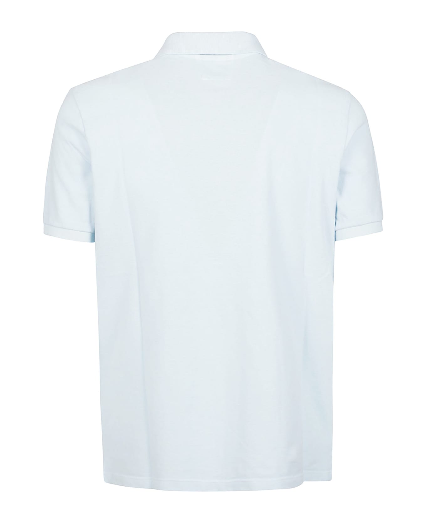 C.P. Company 24/1 Piquet Resist Dyed Short Sleeve Polo Shirt - Starlight Blue