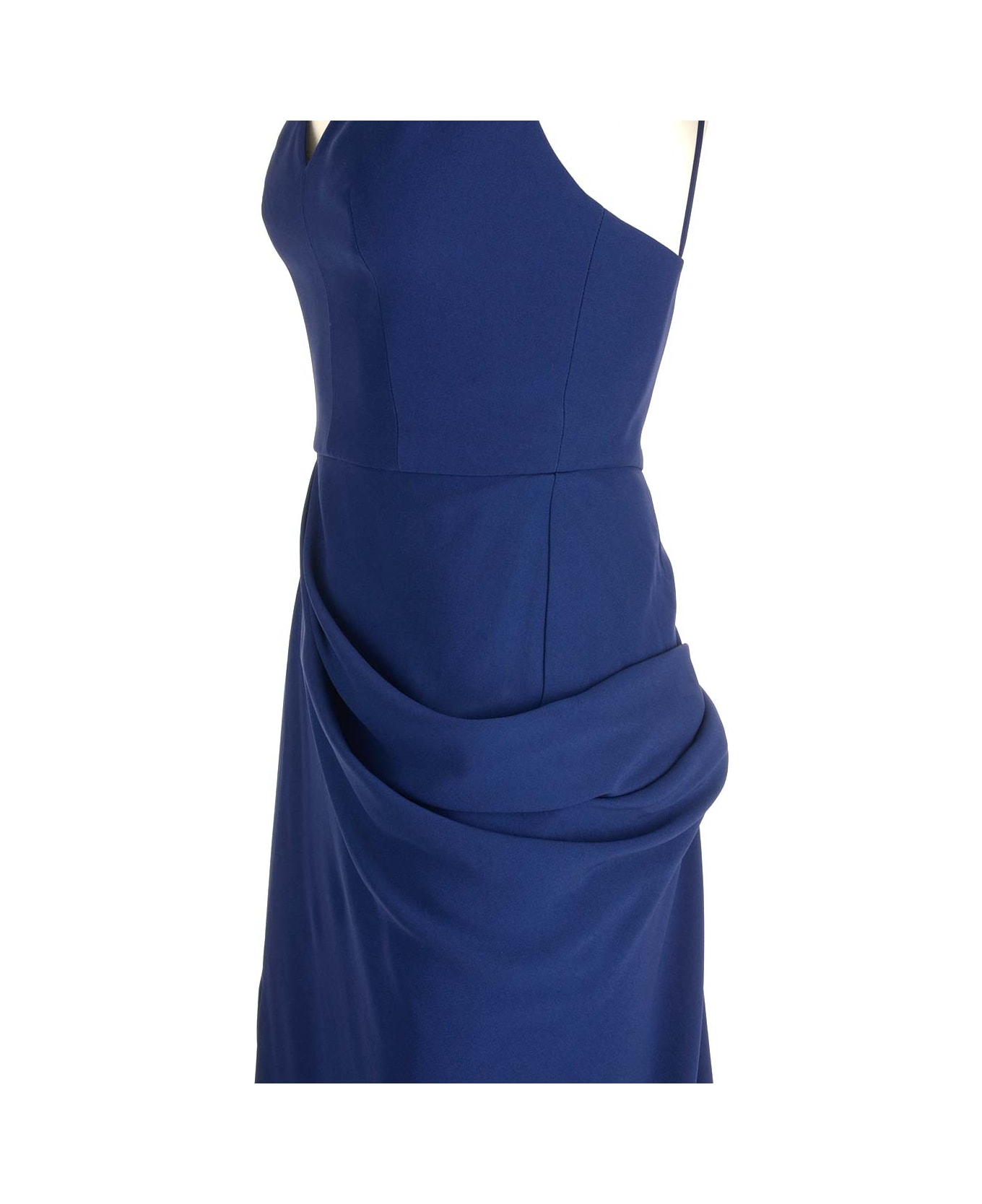 Alexander McQueen Sleeveless Long-length Dress - Blue