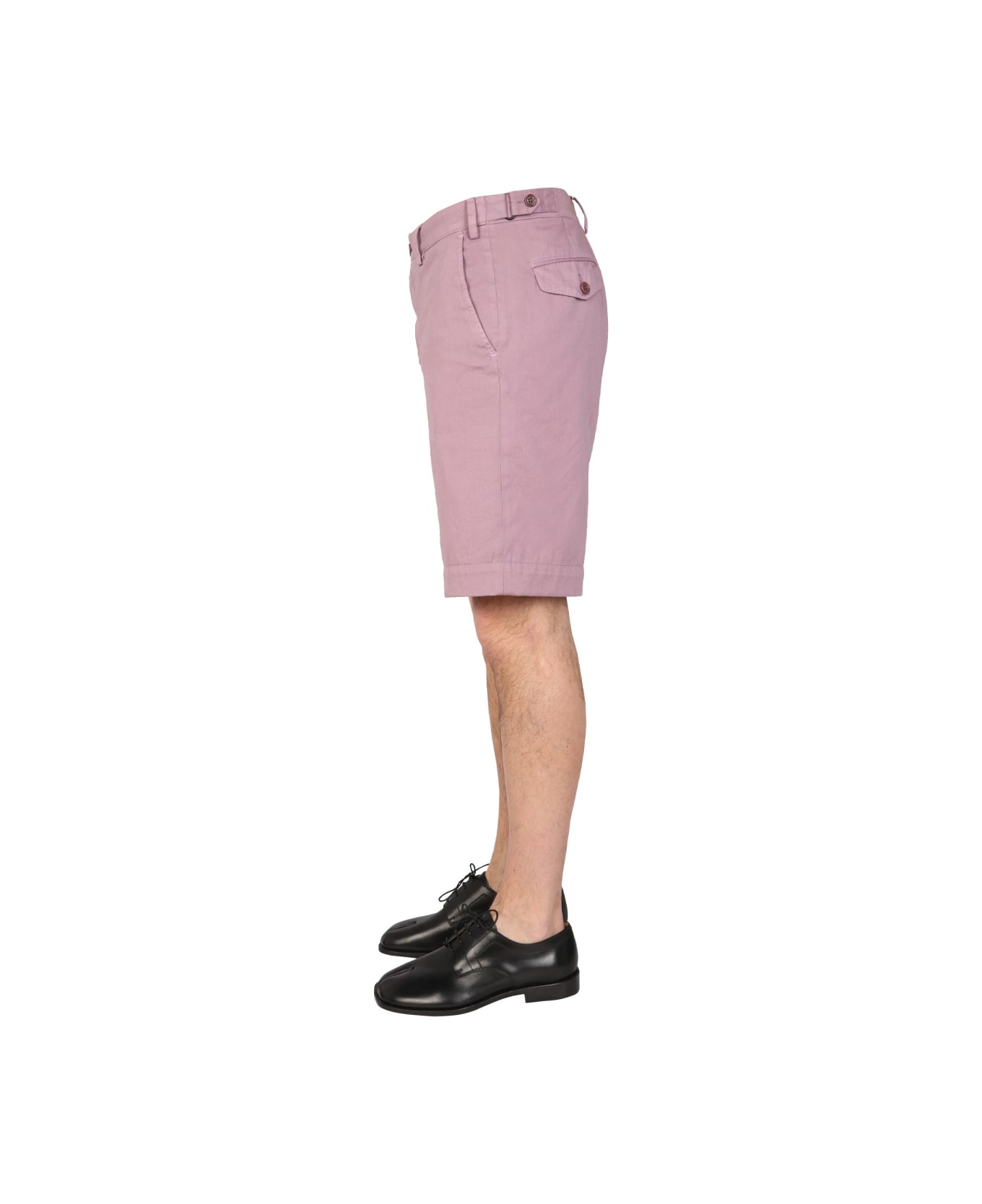 Dries Van Noten Regular Fit Bermuda Shorts - PINK ショートパンツ