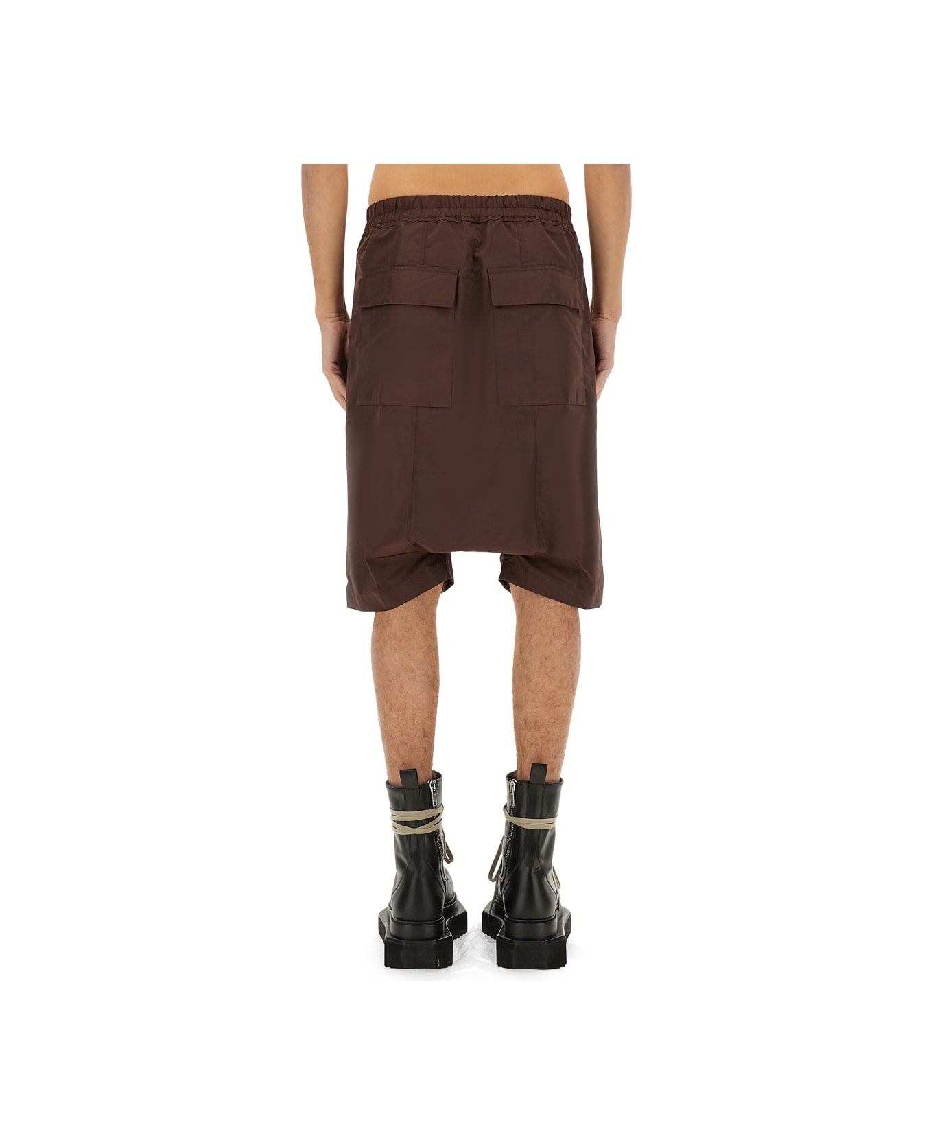 Rick Owens Short "rick's Pods" - BROWN
