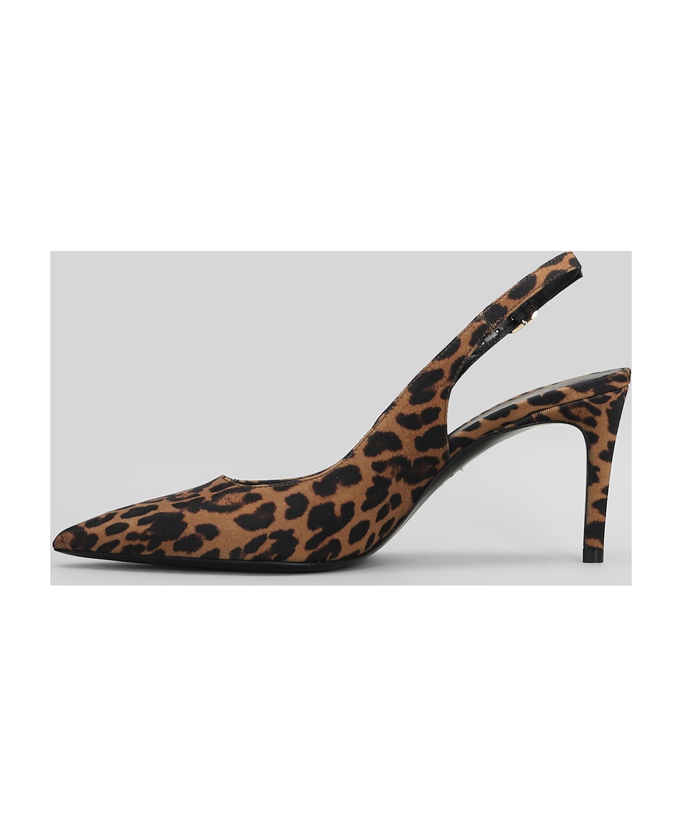 Stuart Weitzman Stuart Power Pumps In Animalier Satin - Animalier