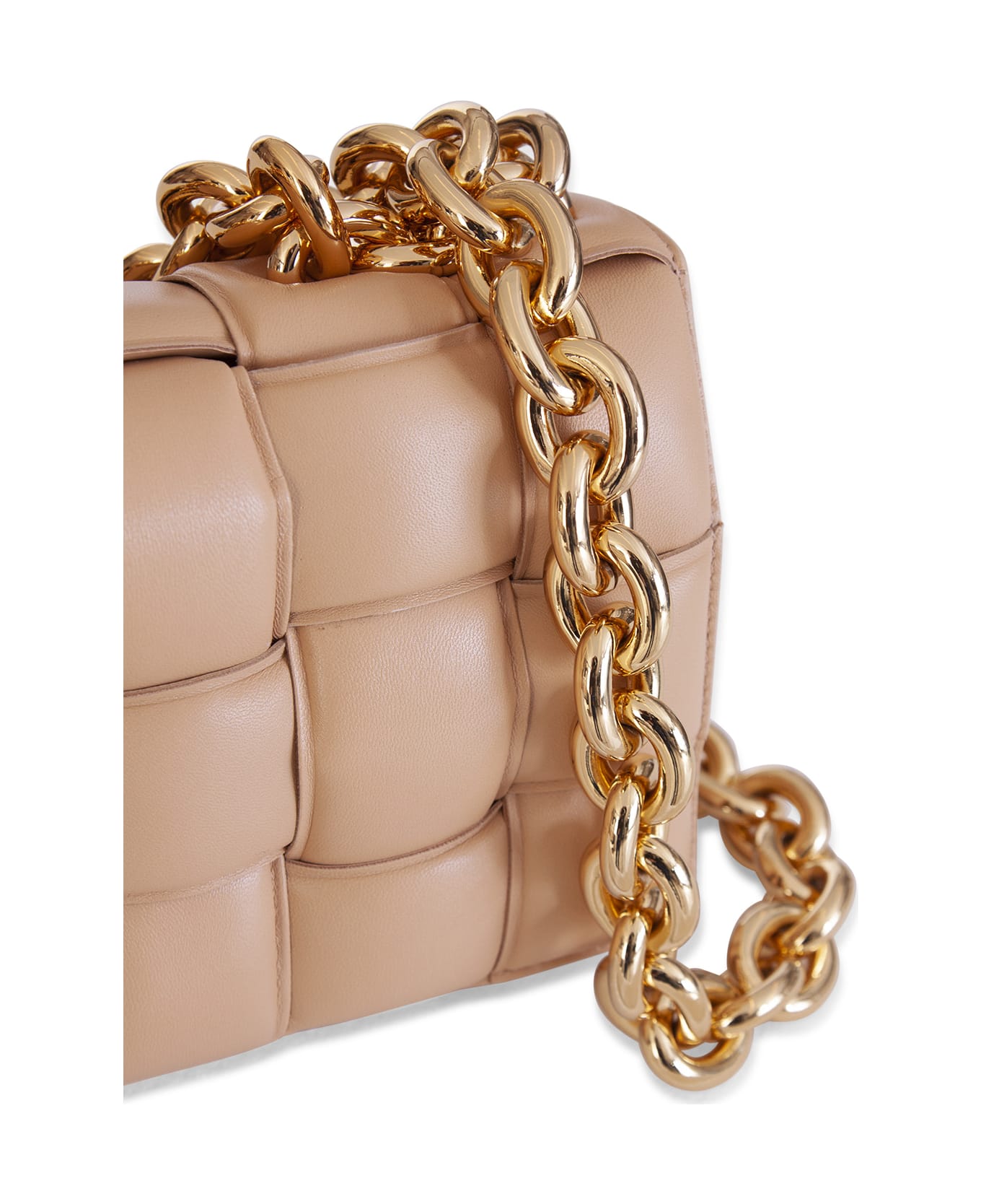 Bottega Veneta The Chain Cassette - Almond Gold