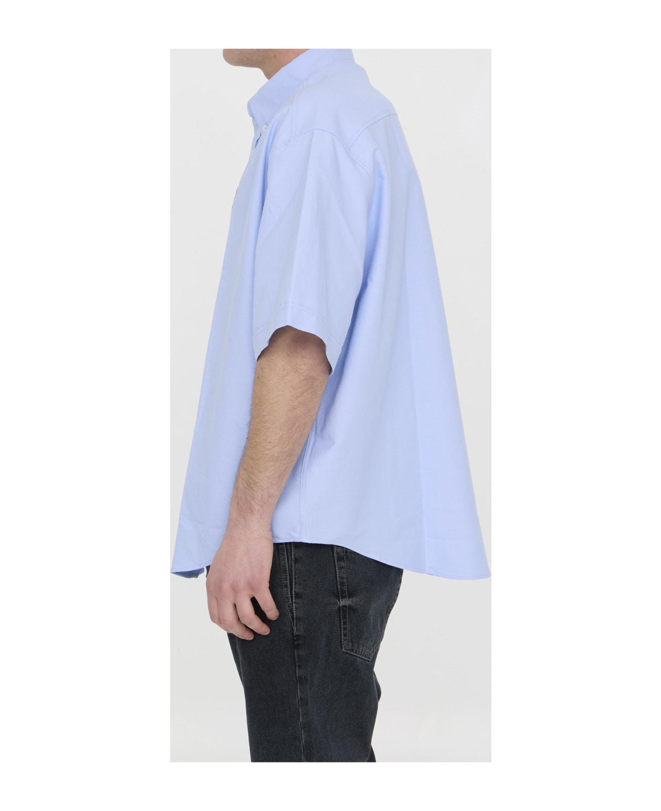Ami Alexandre Mattiussi Ami De Coeur Shirt - LIGHT BLUE シャツ