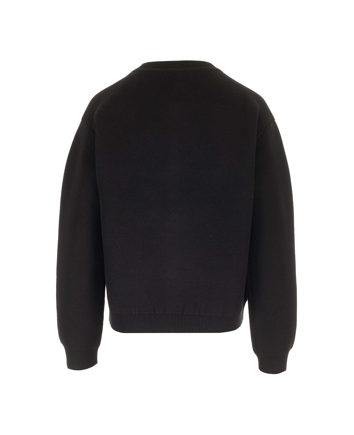Theory Stretch Cotton Cardigan - Black