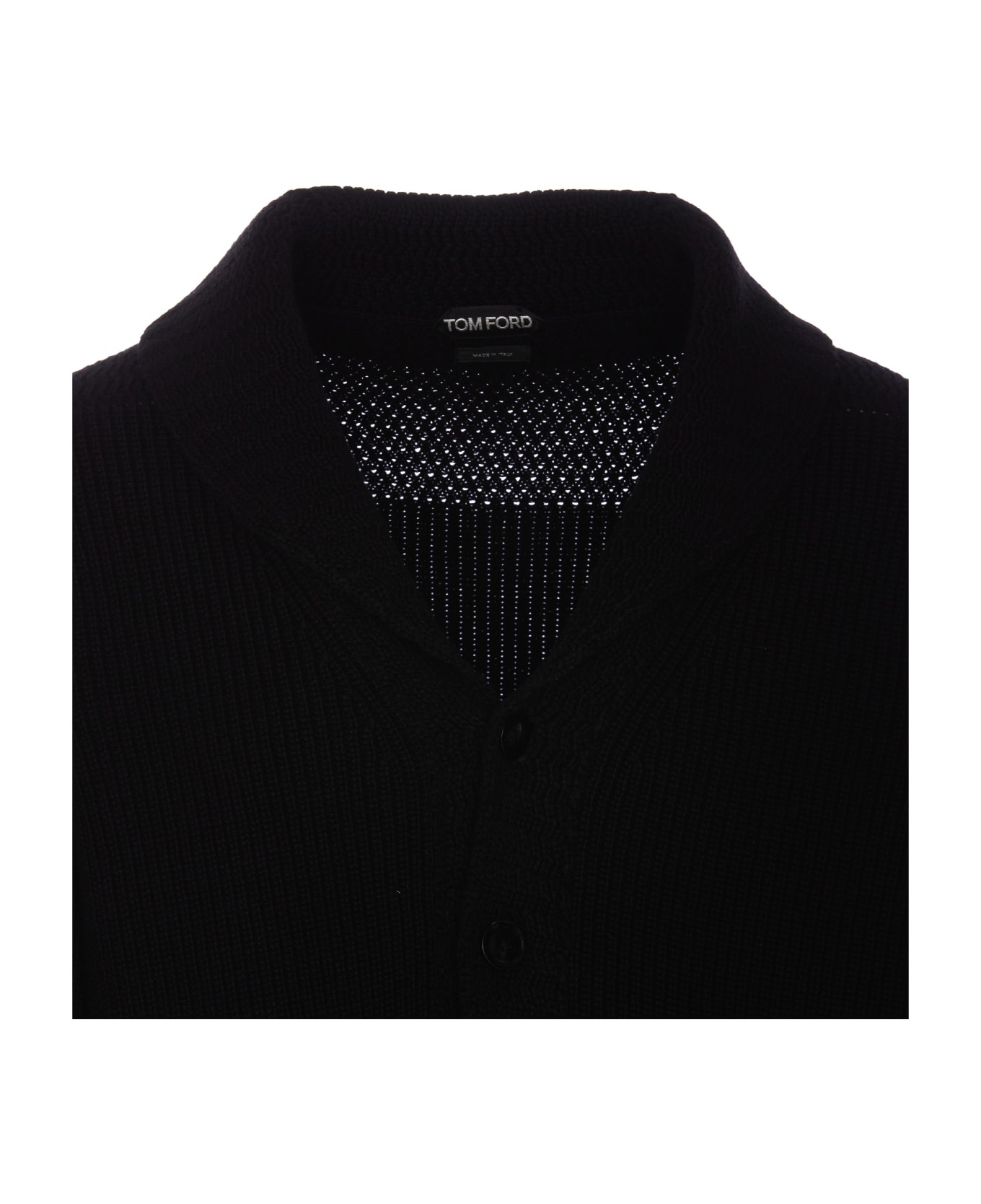 Tom Ford Knitted Cardigan - Black