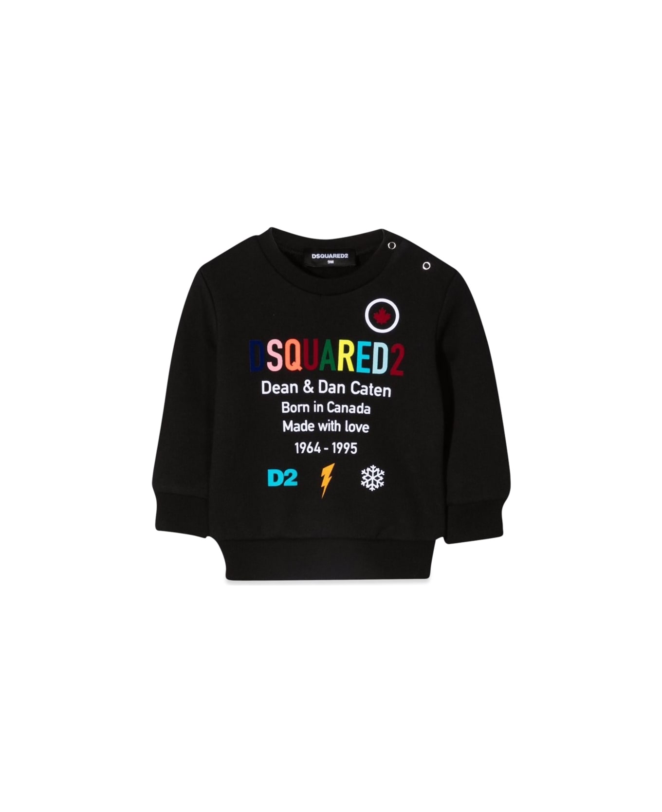 Dsquared2 Felpa - BLACK