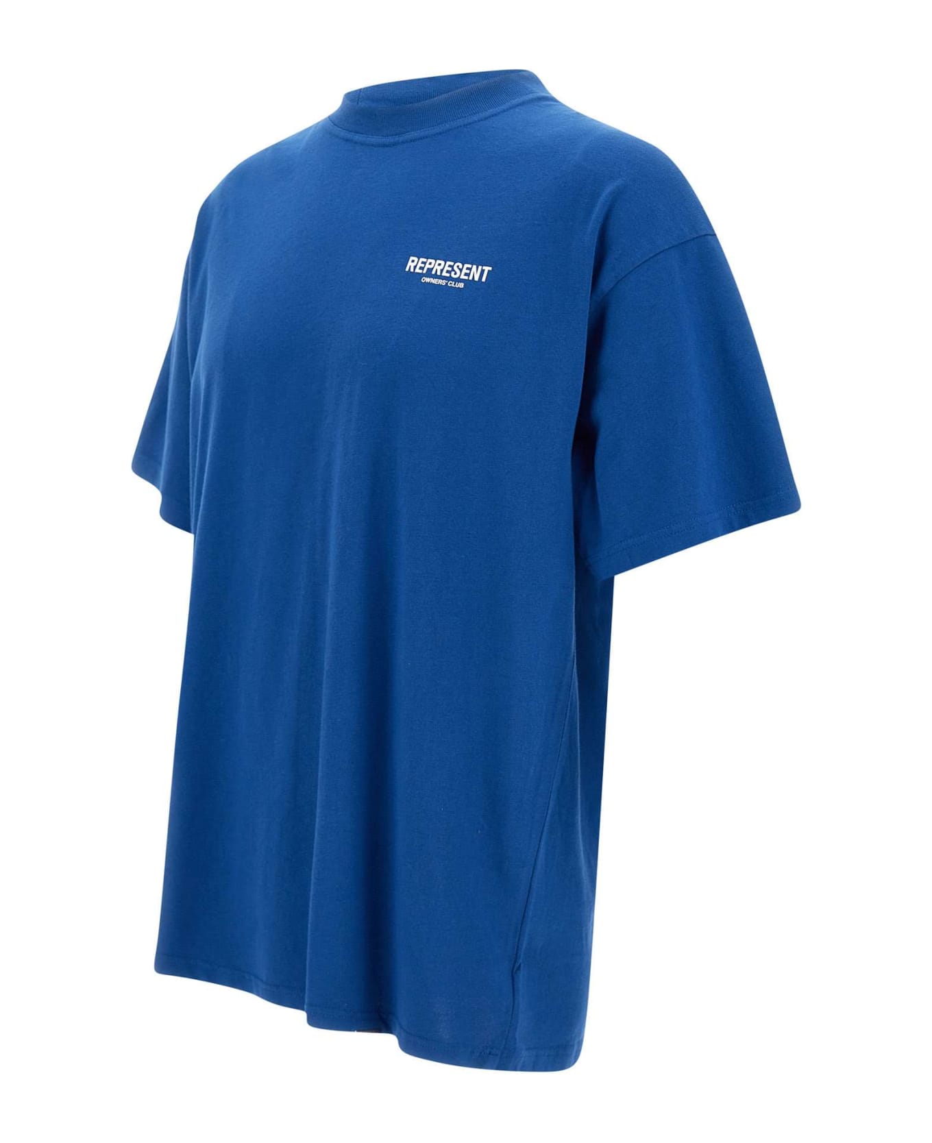 REPRESENT "owners Club" Cotton T-shirt - BLUE