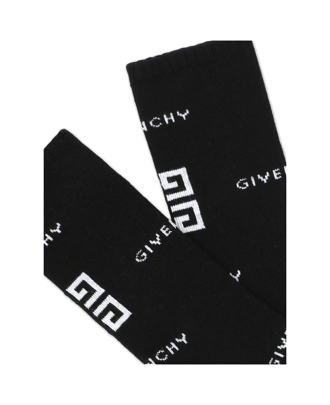 Givenchy Calzini Con Logo - Black