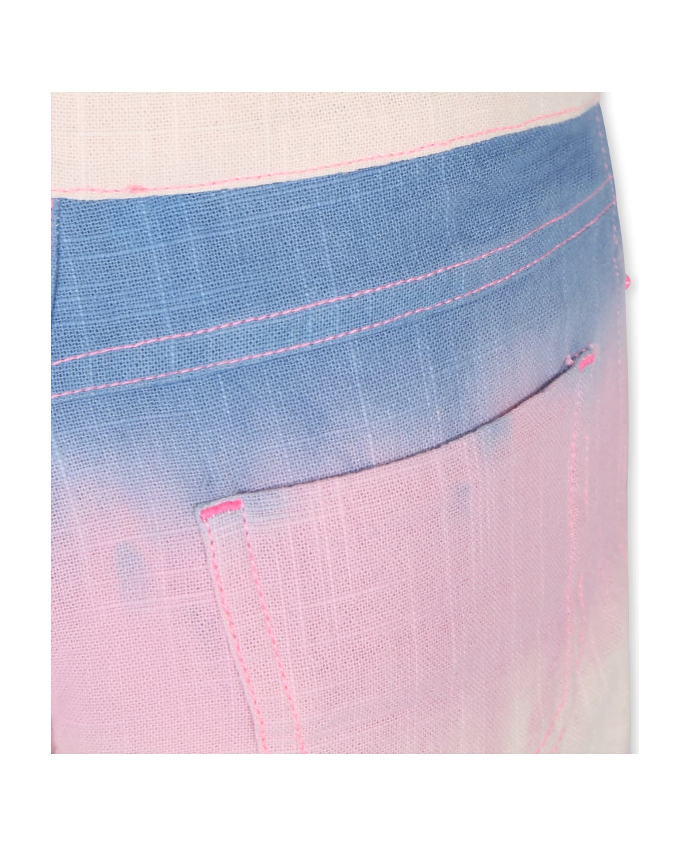 Billieblush Pink Shorts For Girl - Multicolor