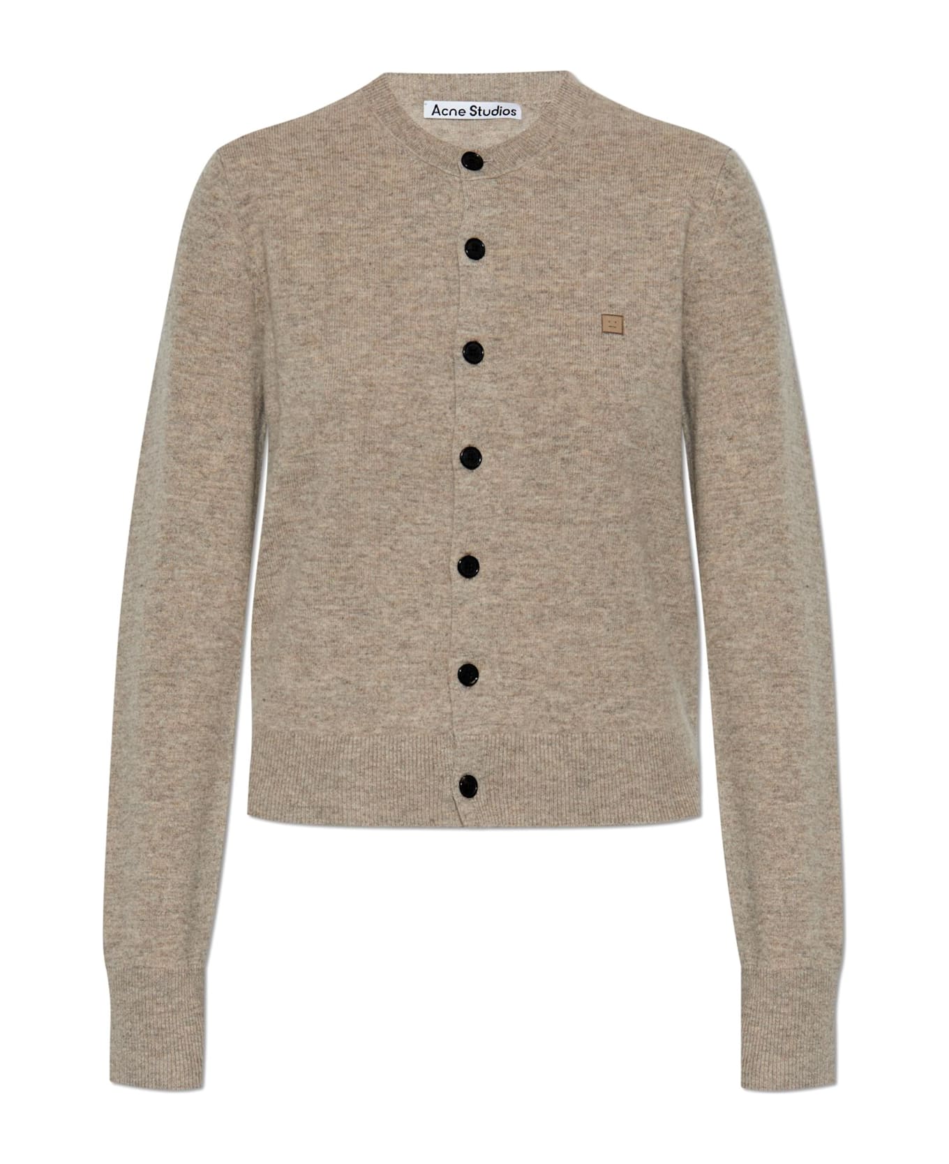 Acne Studios Wool Cardigan - GREIGE MELANGE