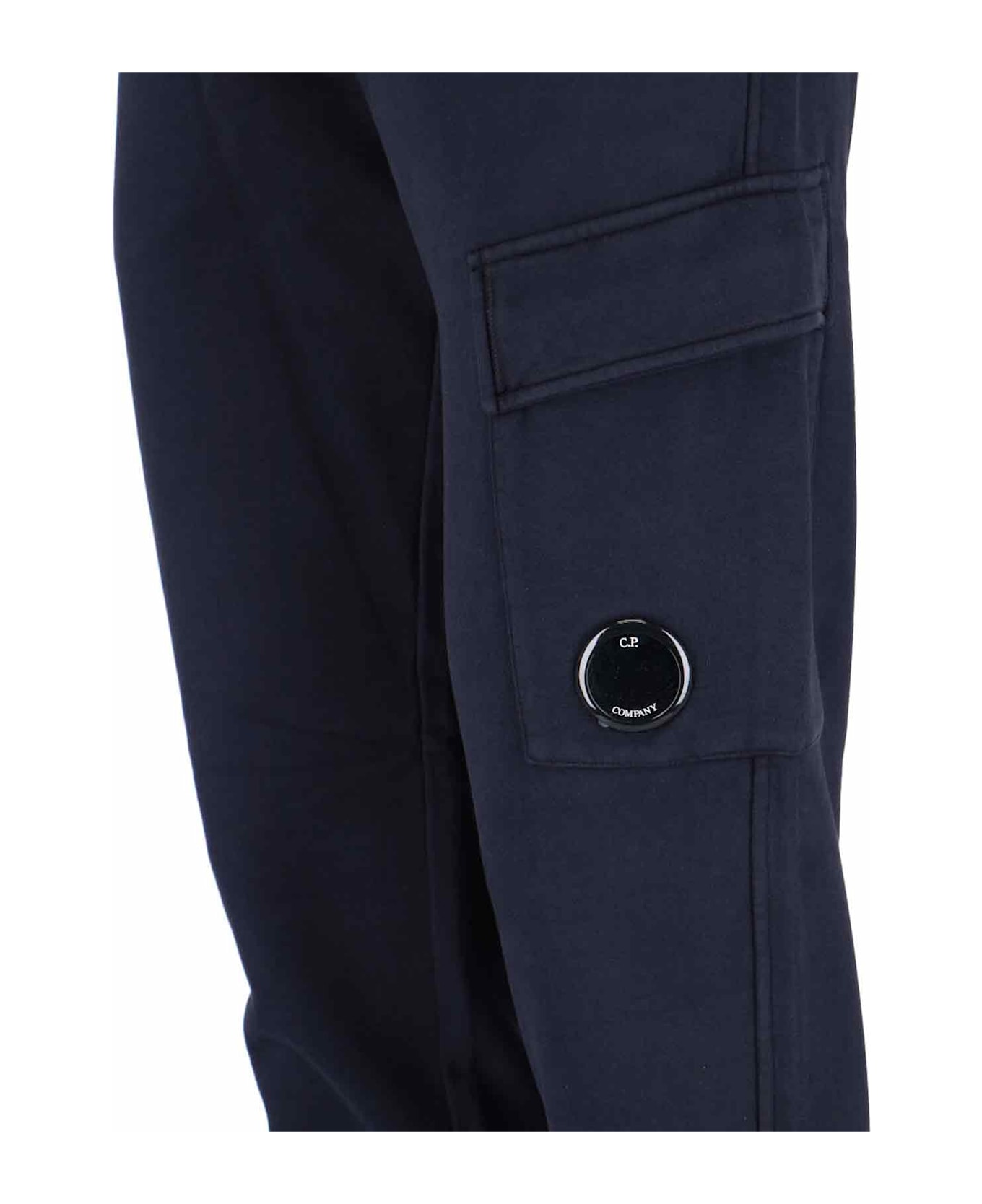 C.P. Company Logo Sporty Pants - Blue