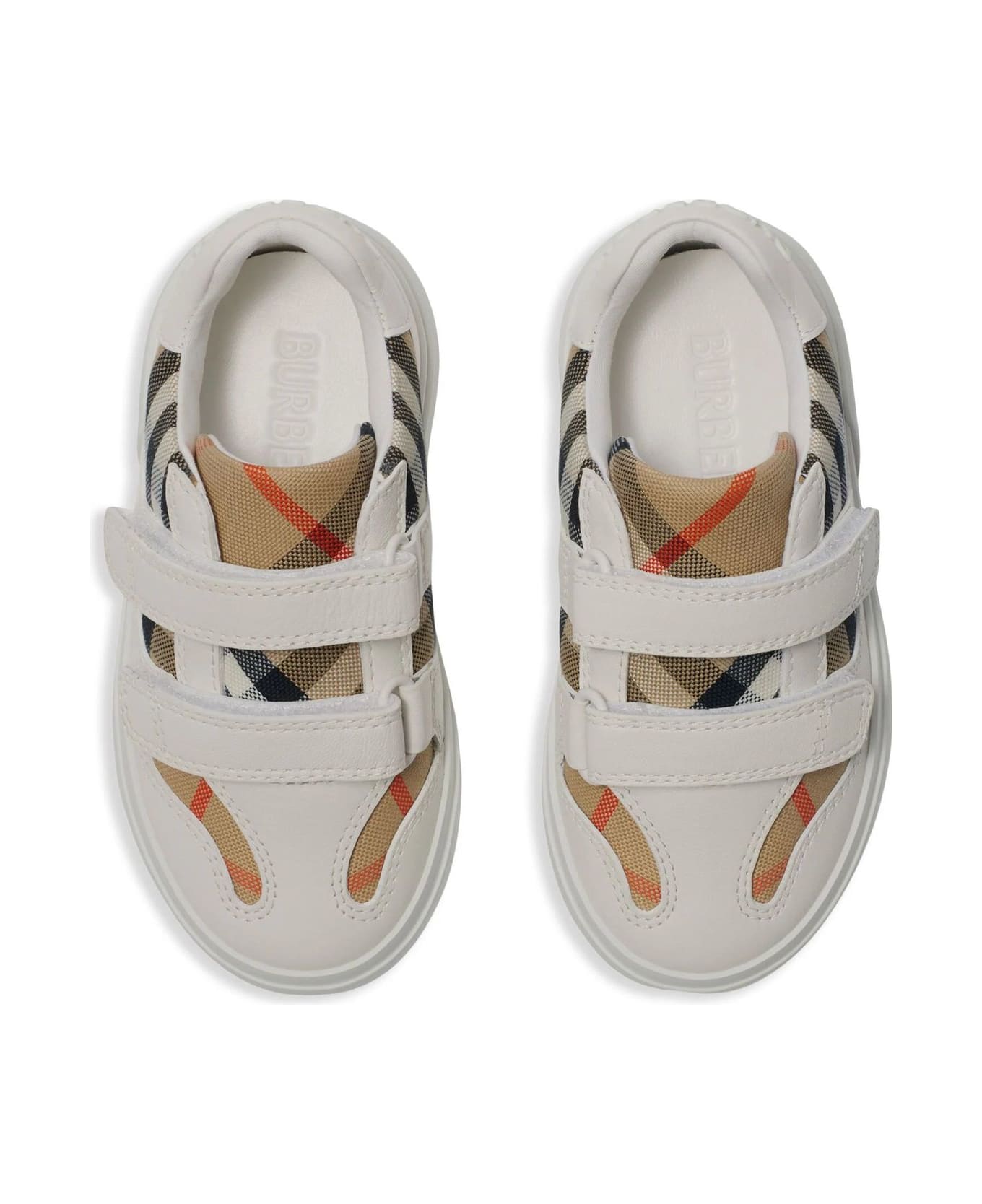 Burberry Kids Sneakers Grey - Grey