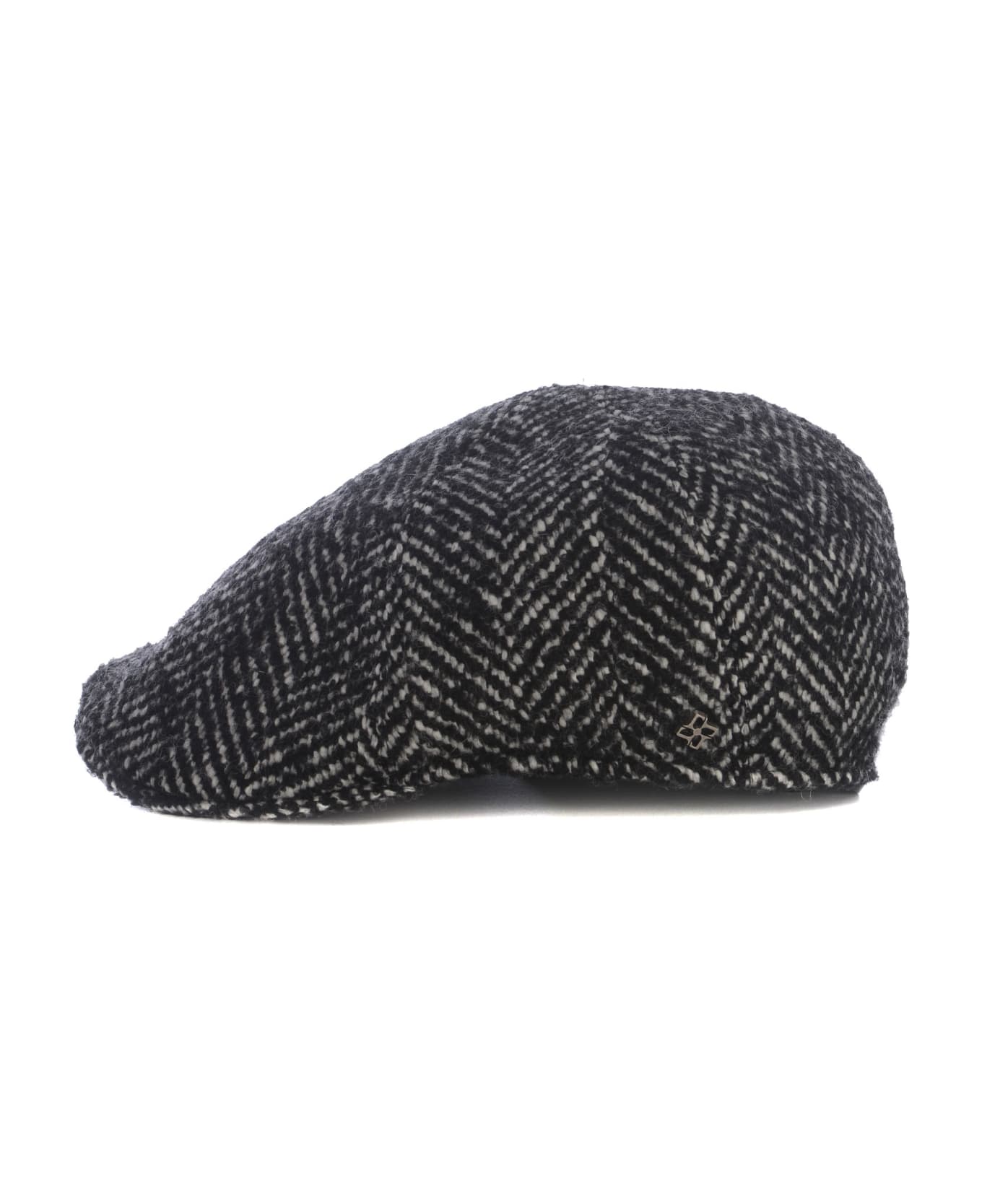 Tagliatore Cap Tagliatore In Wool - Nero 帽子