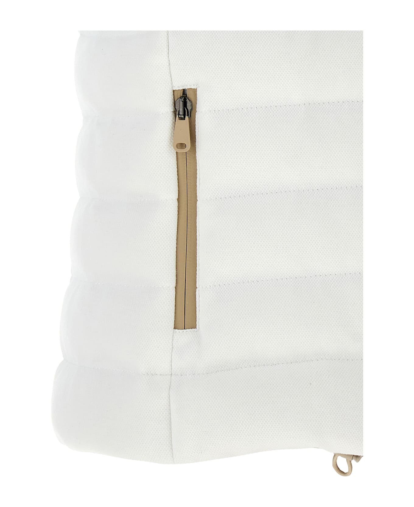 Brunello Cucinelli Logo Vest - Beige
