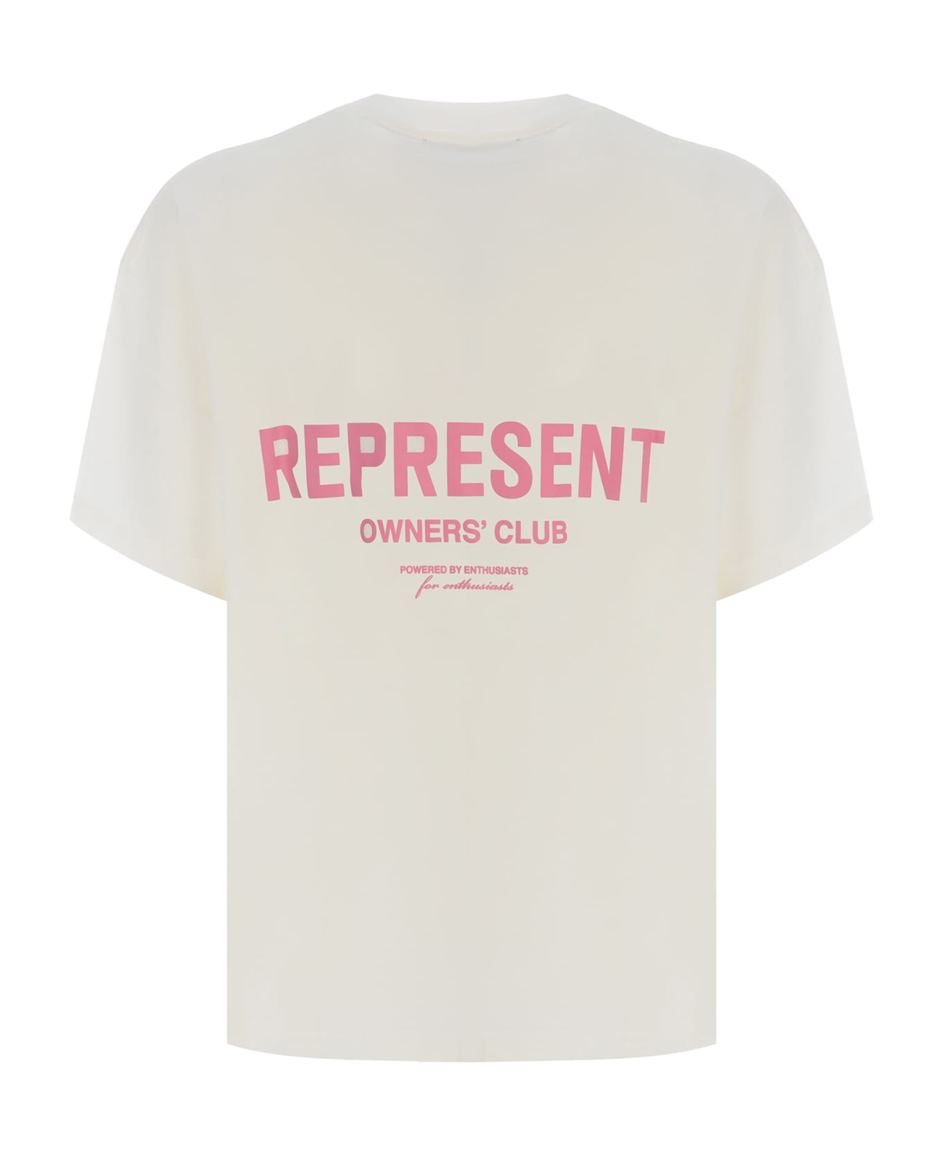 REPRESENT T-shirt Represent "owners'club" Made Of Cotton - Bianco