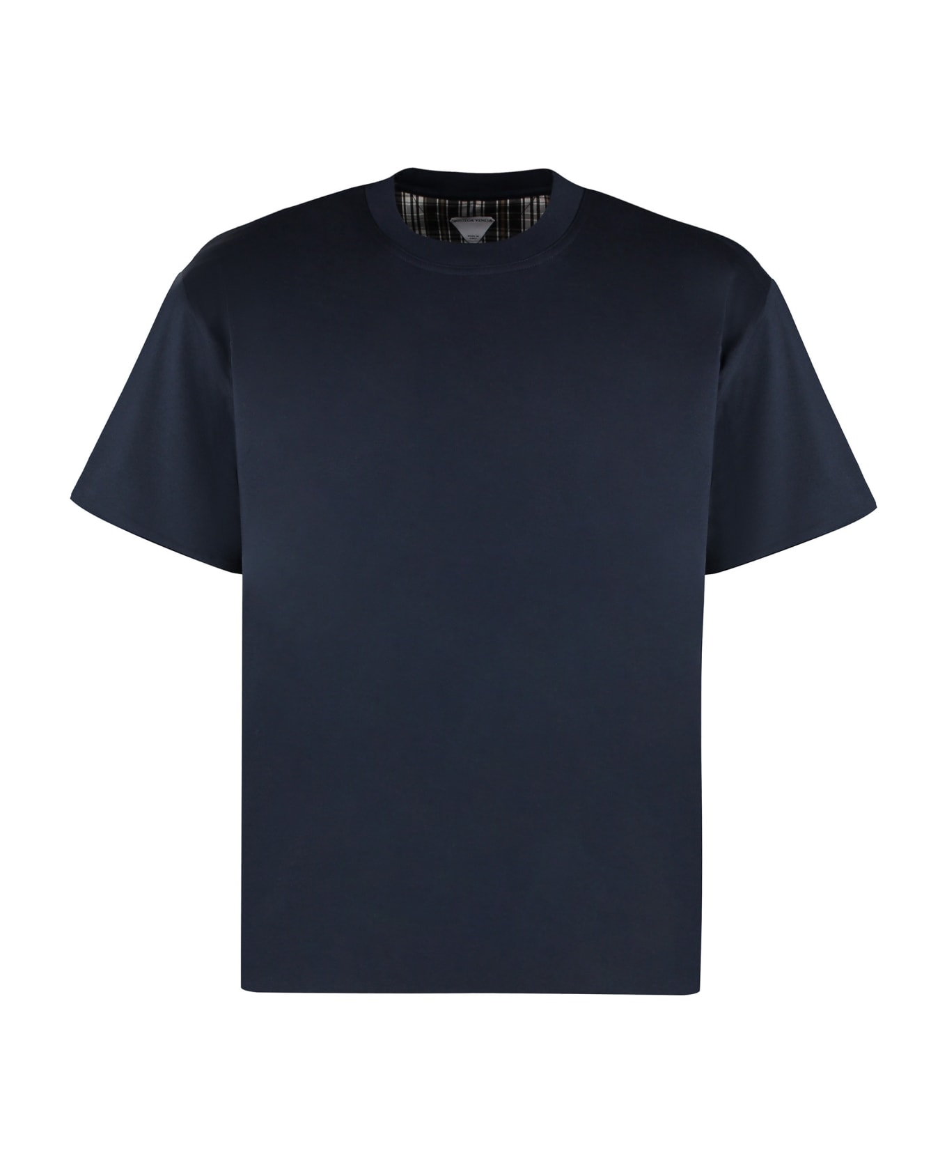 Bottega Veneta Cotton Crew-neck T-shirt - blue