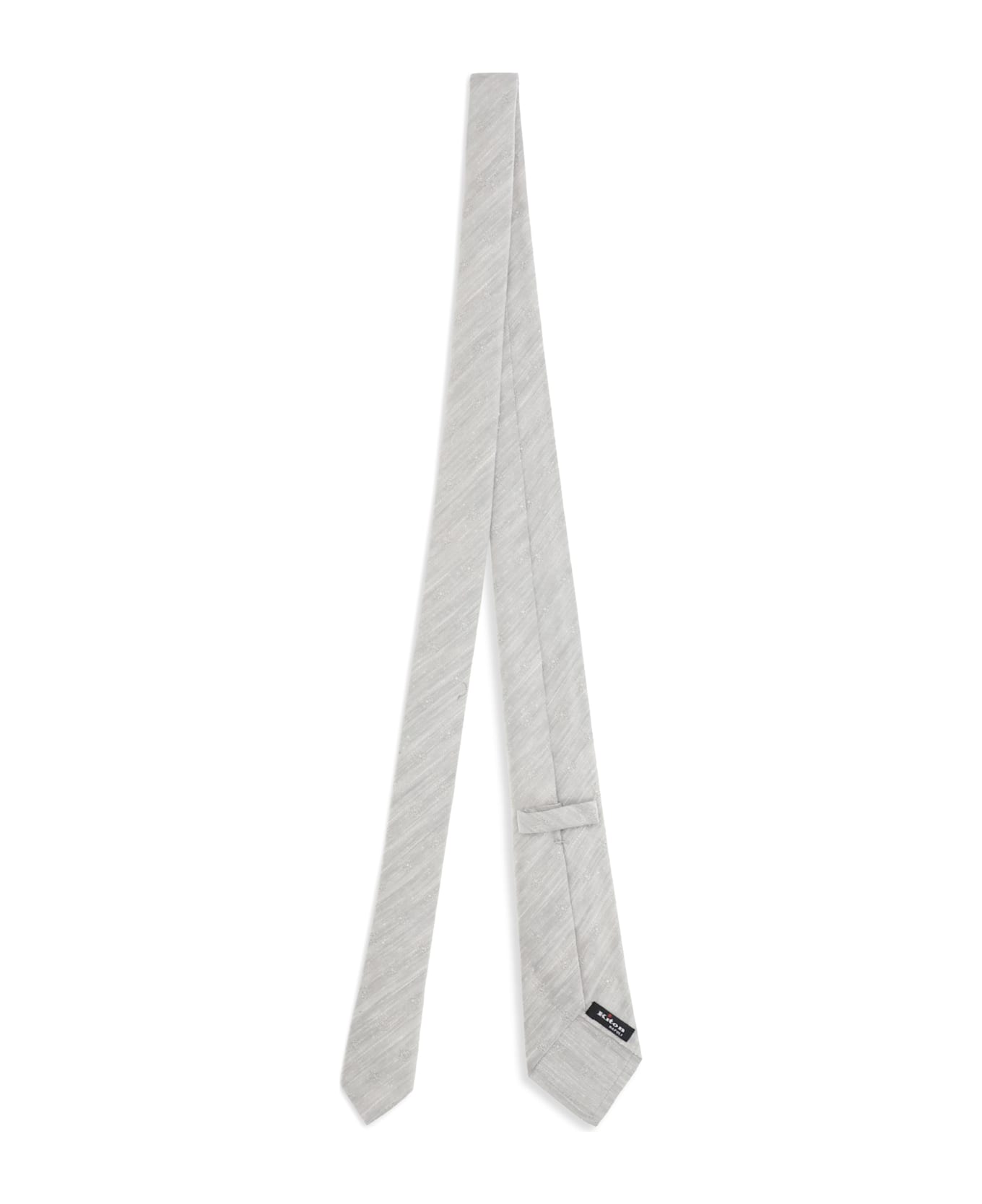 Kiton Floral Embroidery Tie