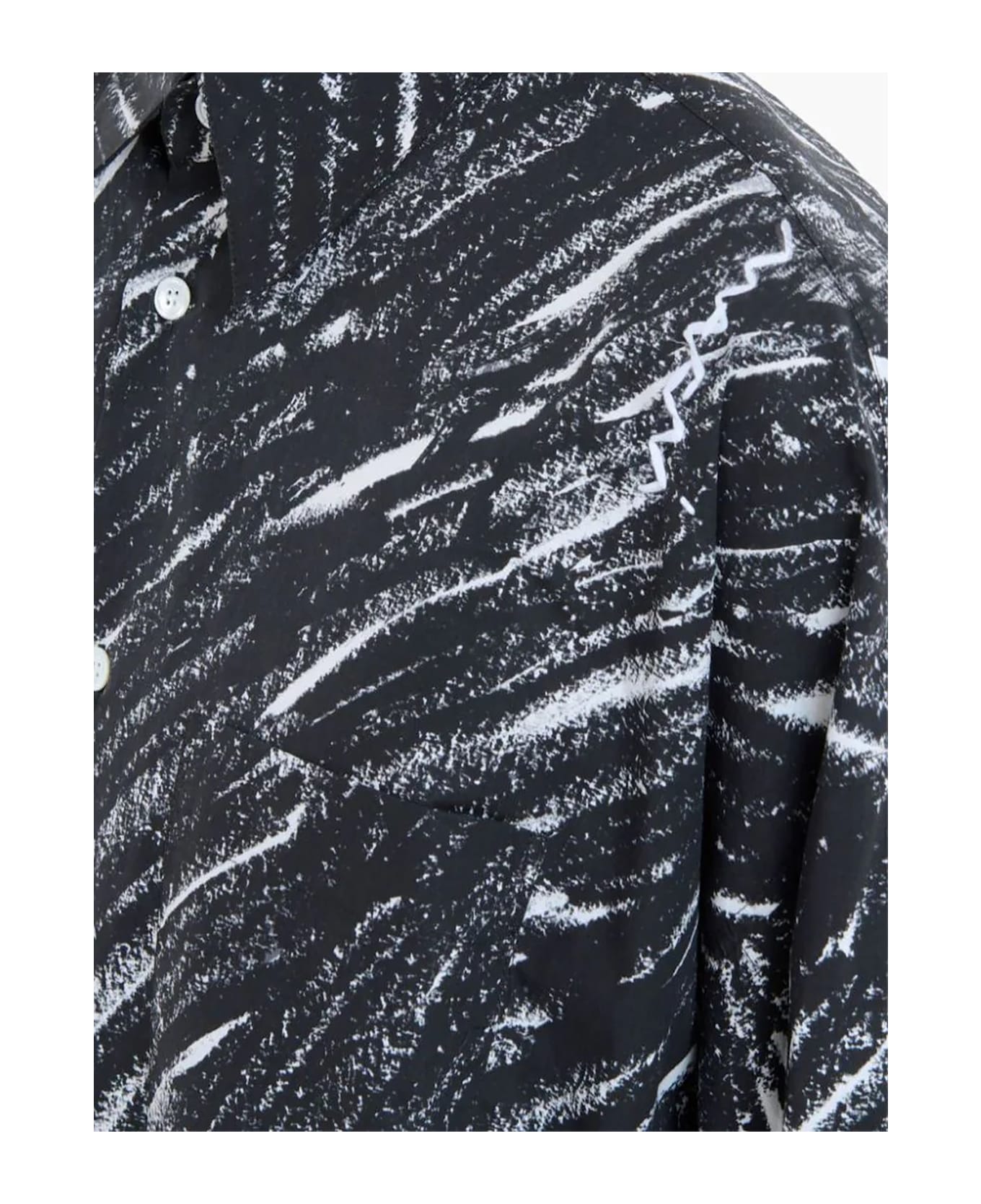 Marni Shirt In Black Cotton - Black