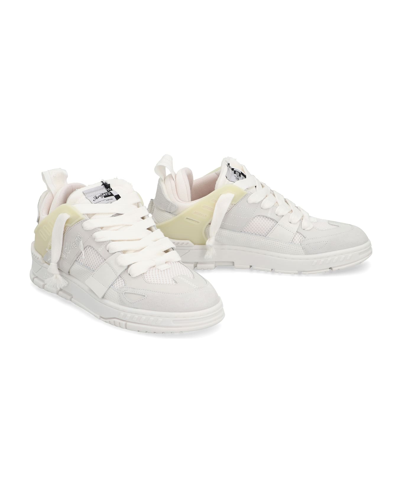 Axel Arigato Area Patchwork Low-top Sneakers - White