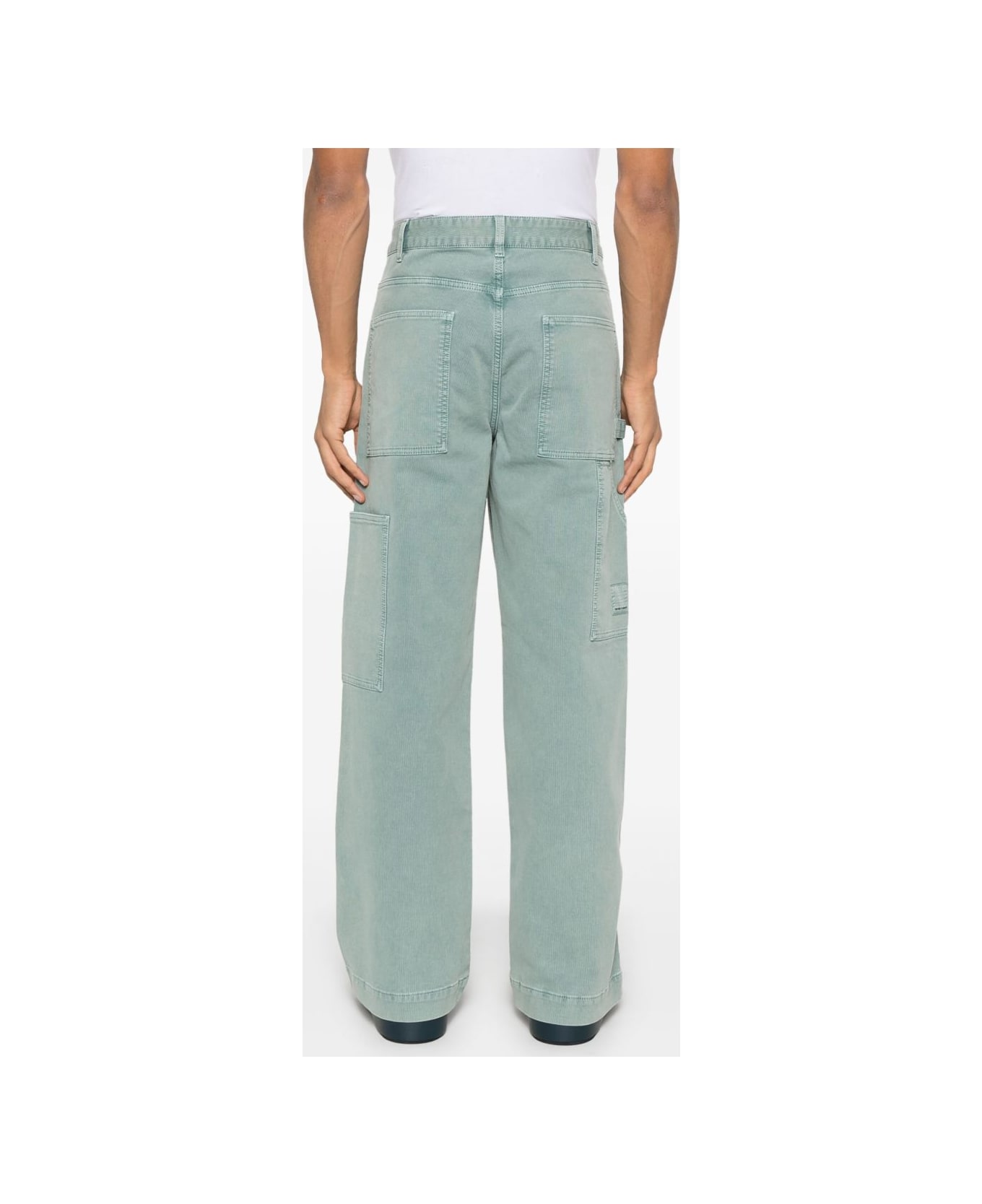Emporio Armani Denim Cotton Jeans - Clear Blue