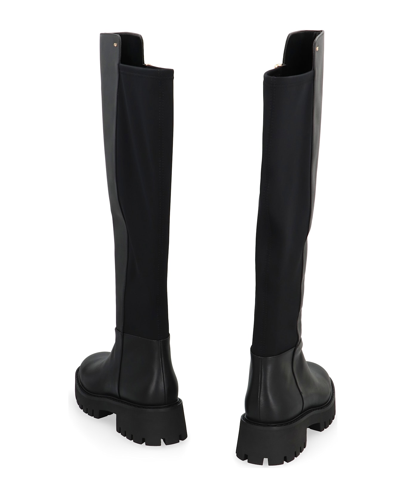 MICHAEL Michael Kors Asher Leather Boots - black