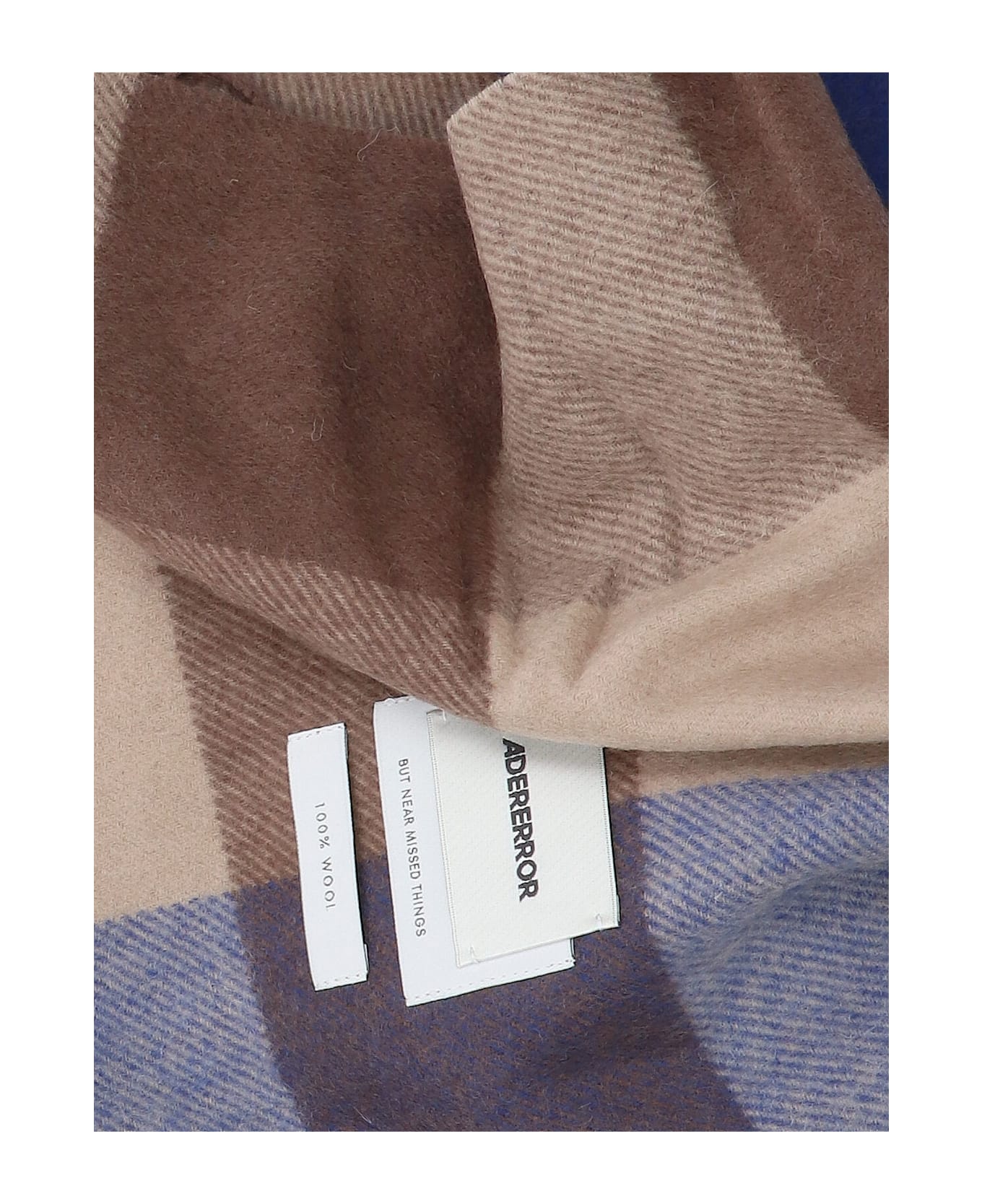 Ader Error 'faylen Muffler' Wool Scarf - Brown