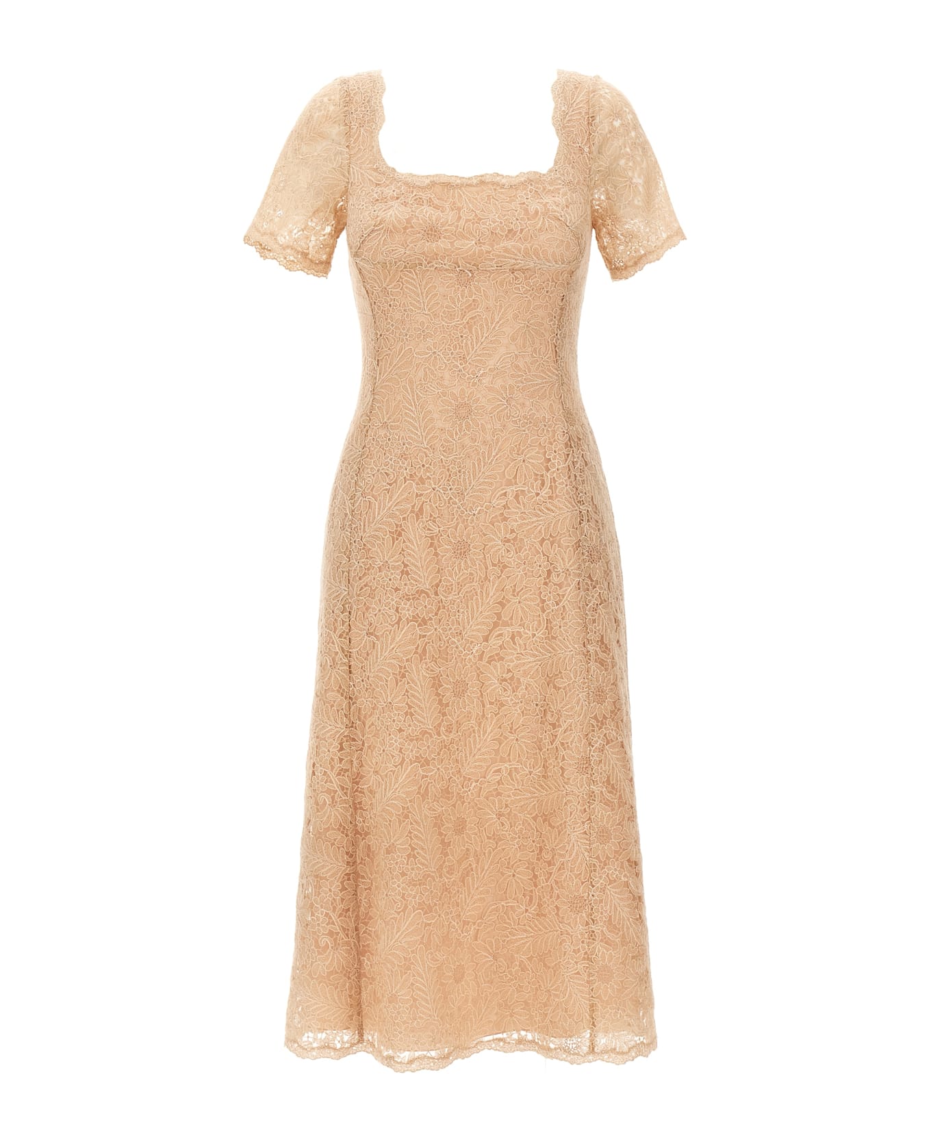 Ermanno Scervino Lace Dress - Pink