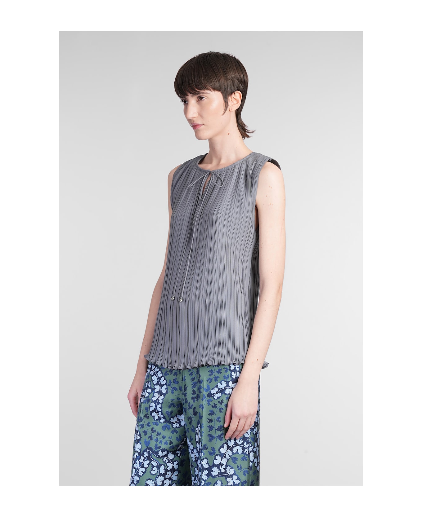 Lanvin Topwear In Grey Polyester - Grey