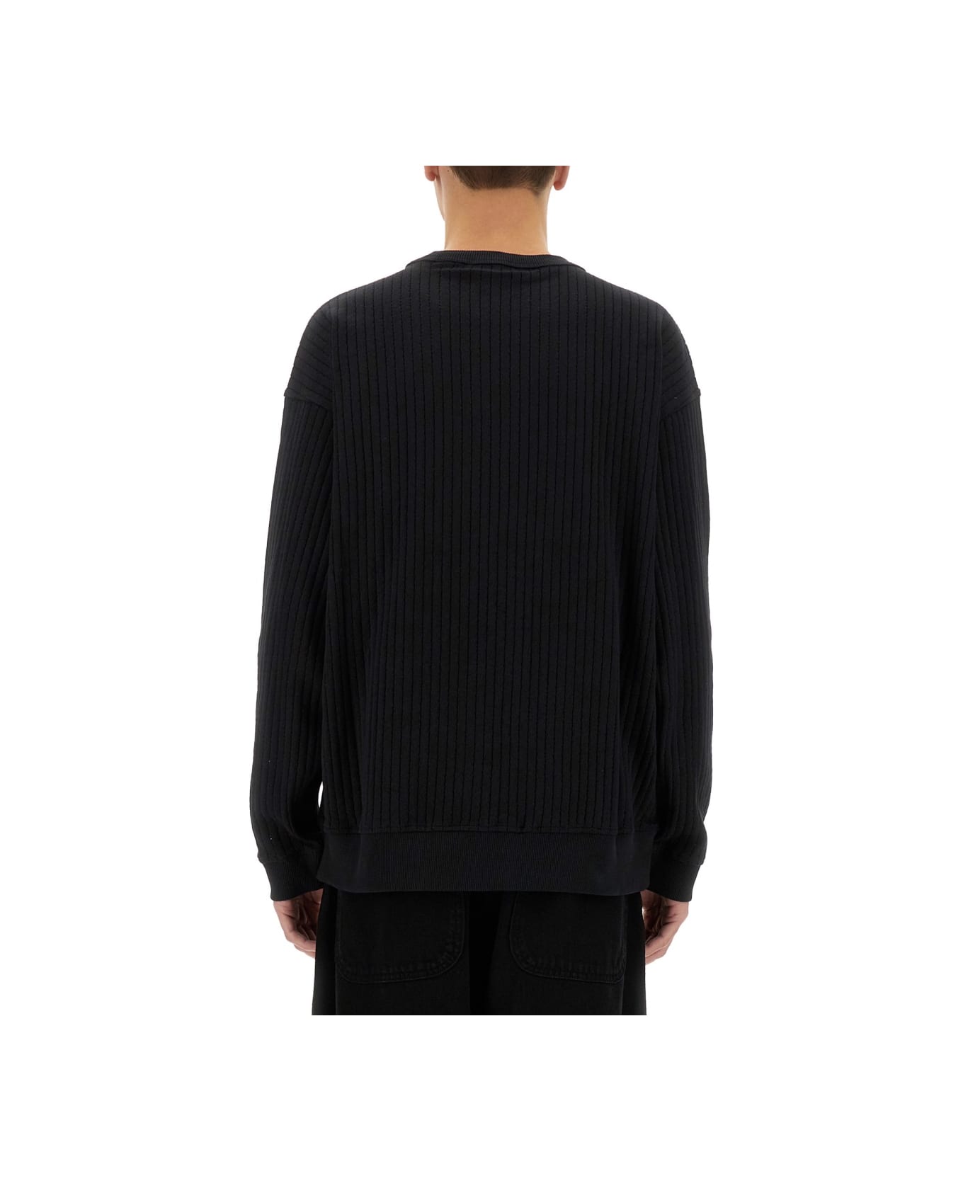 YMC "fauss" Sweatshirt - BLACK