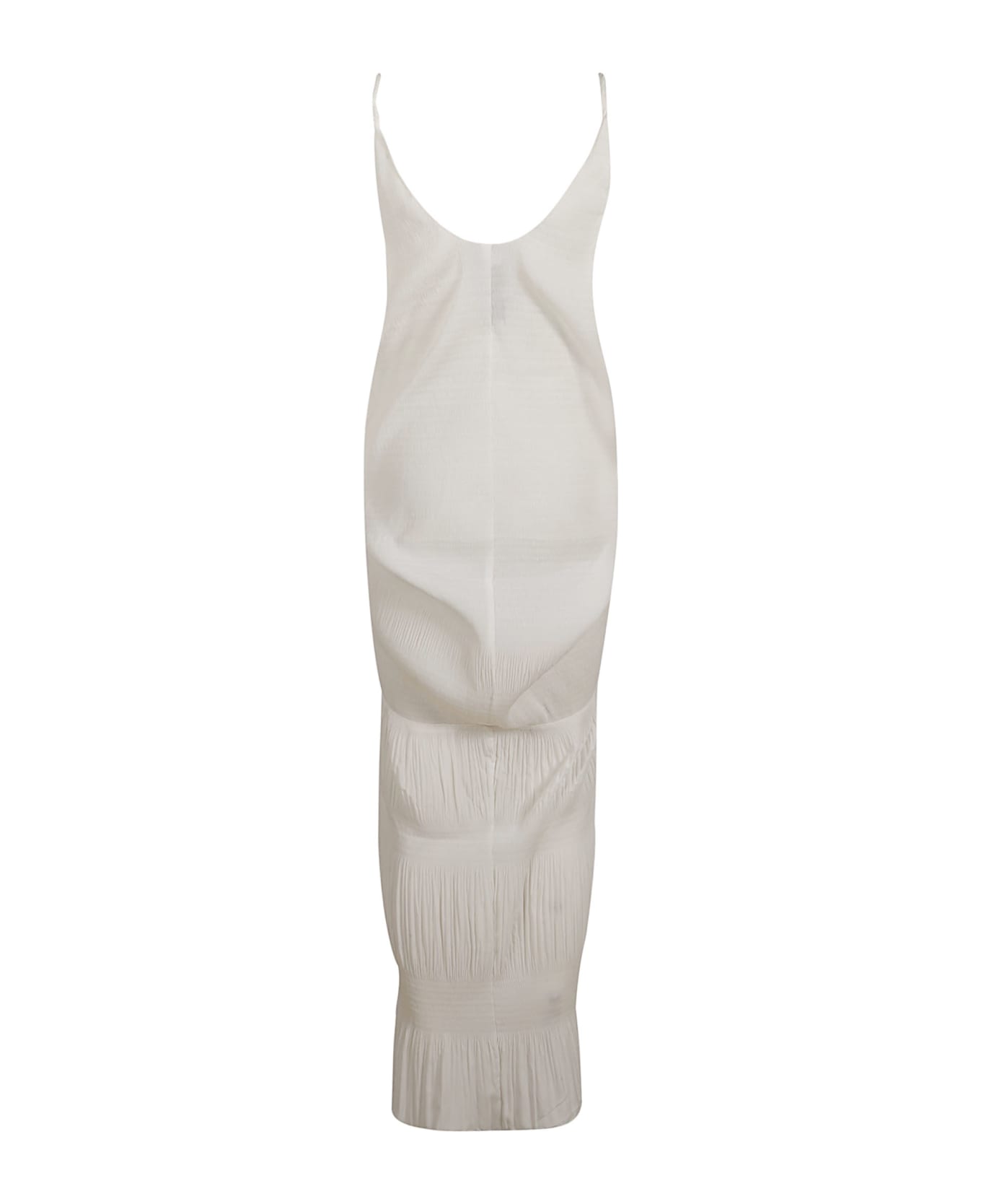 J.W. Anderson Knot Front Long Dress - Off-White