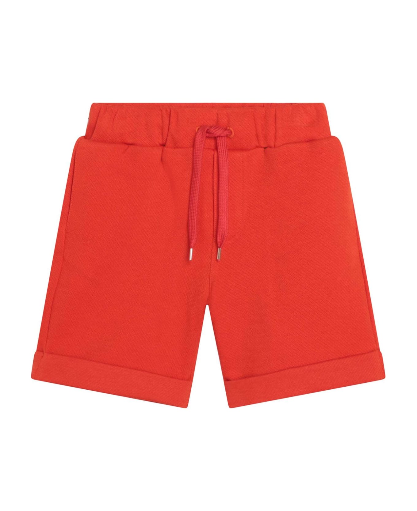 Kenzo Kids Cuffed Shorts - Rosso