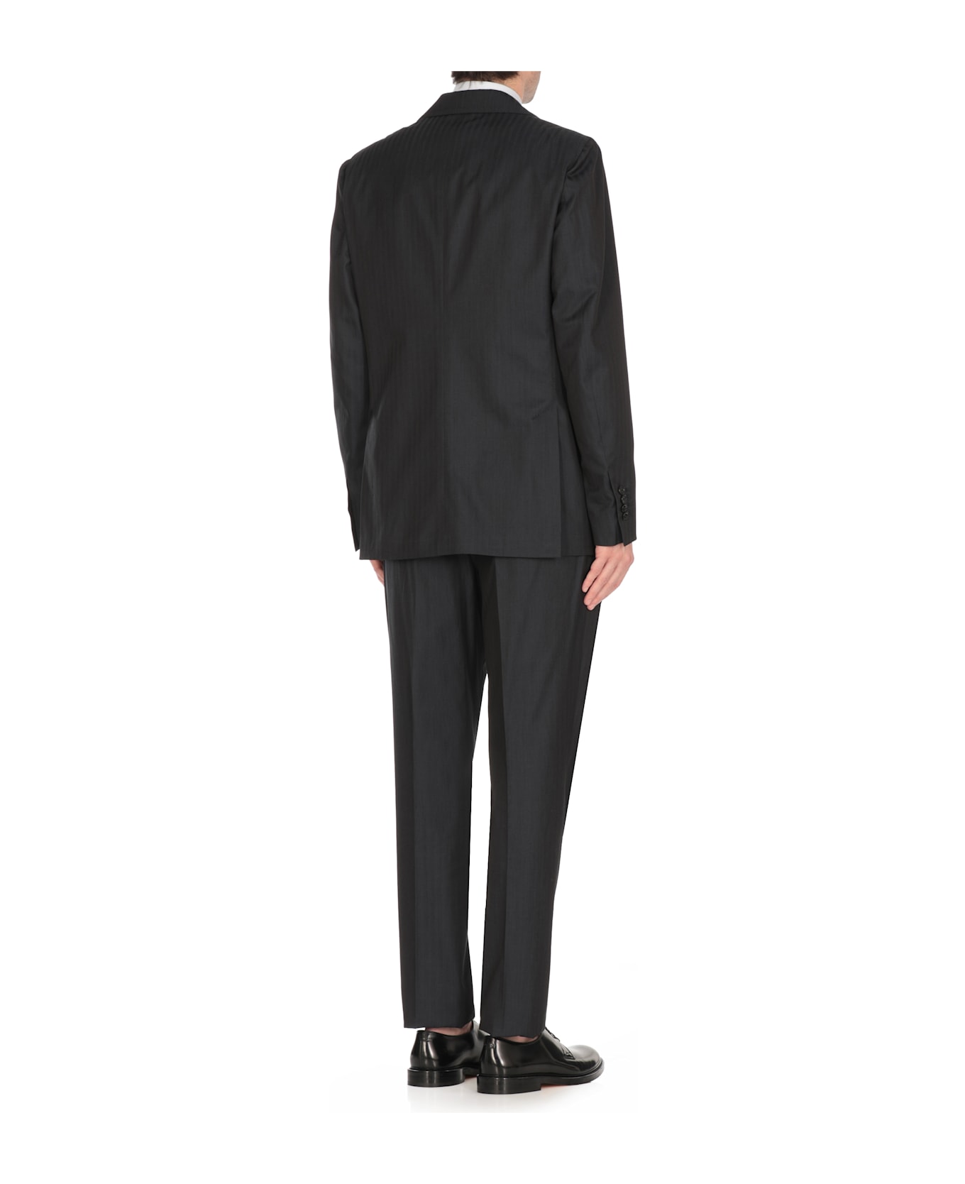 Lardini Cotton Suit - Blue
