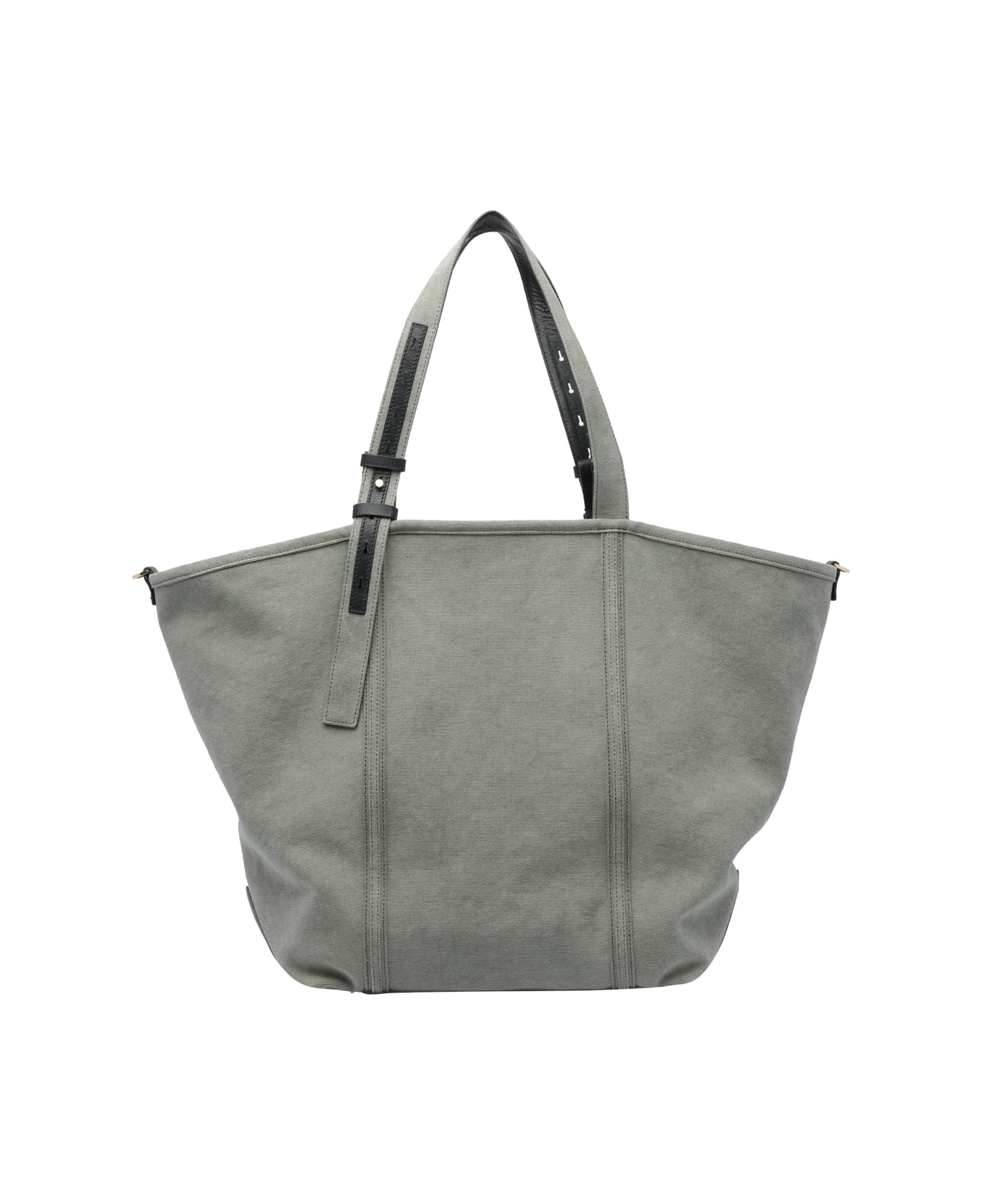 Golden Goose Canvas Shopping Bag - Green