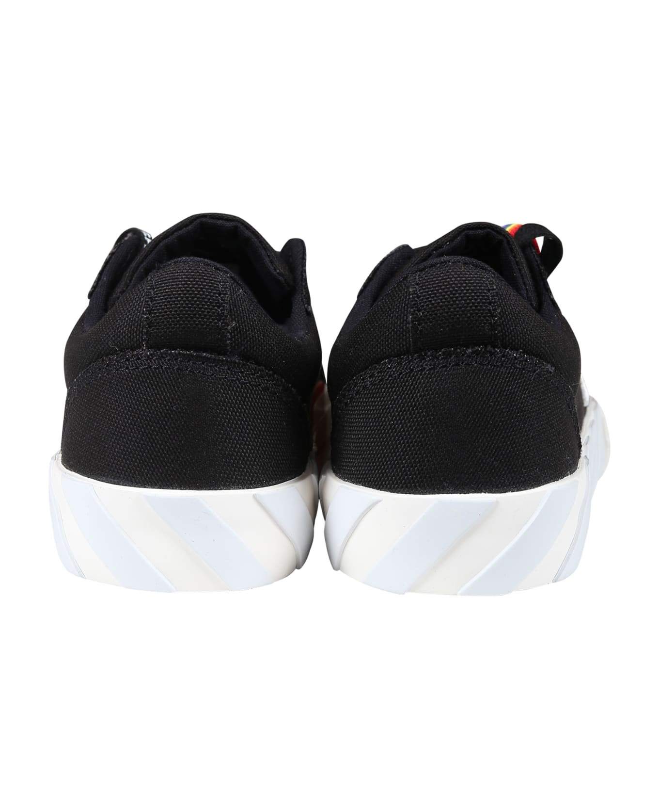 Off-White Black Sneakers For Girl With Arrow - Black