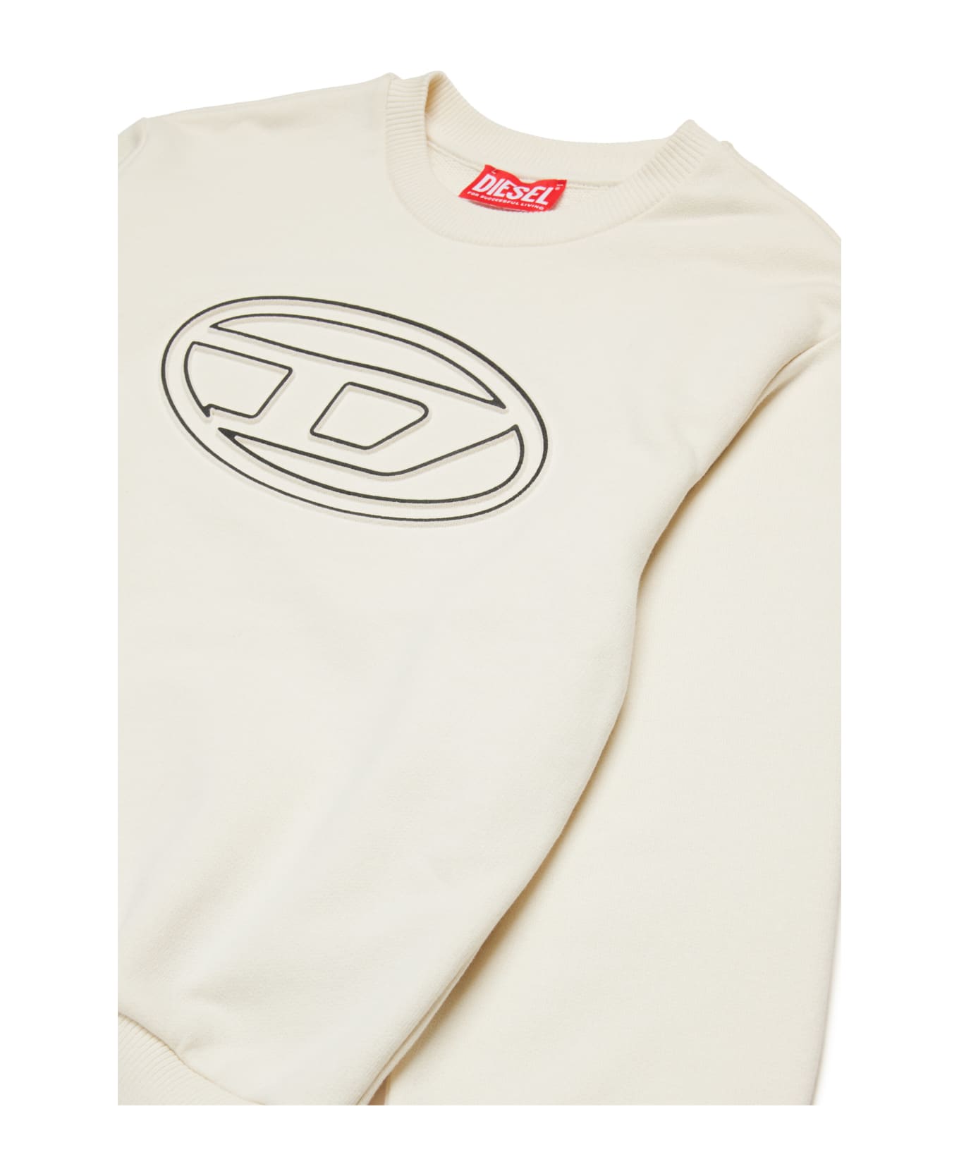 Diesel Smartbigoval Over Sweat-shirt Diesel Oval D Branded Crew-neck Sweatshirt