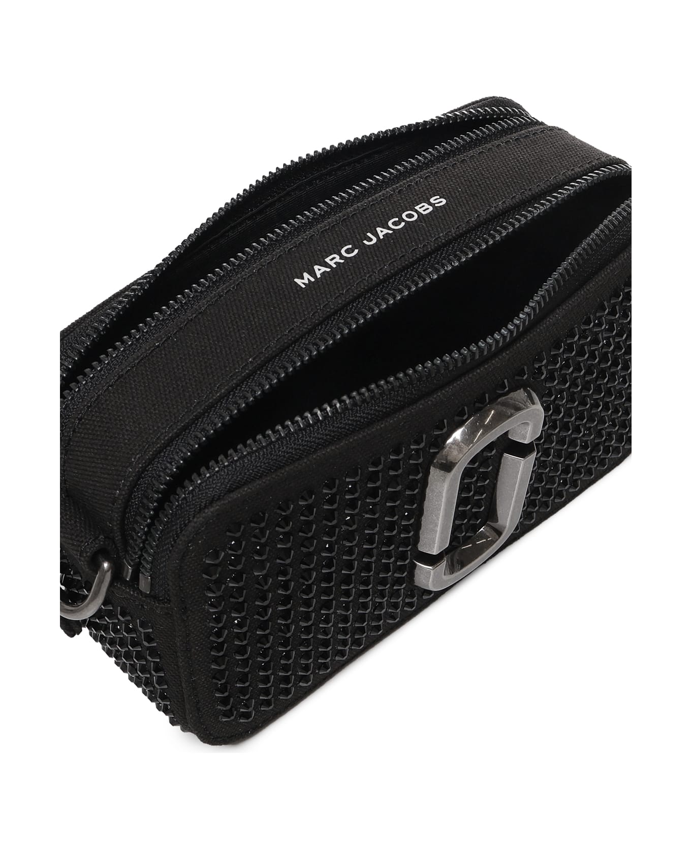 Marc Jacobs The Snapshot Rhinestones Bag - Black crystal