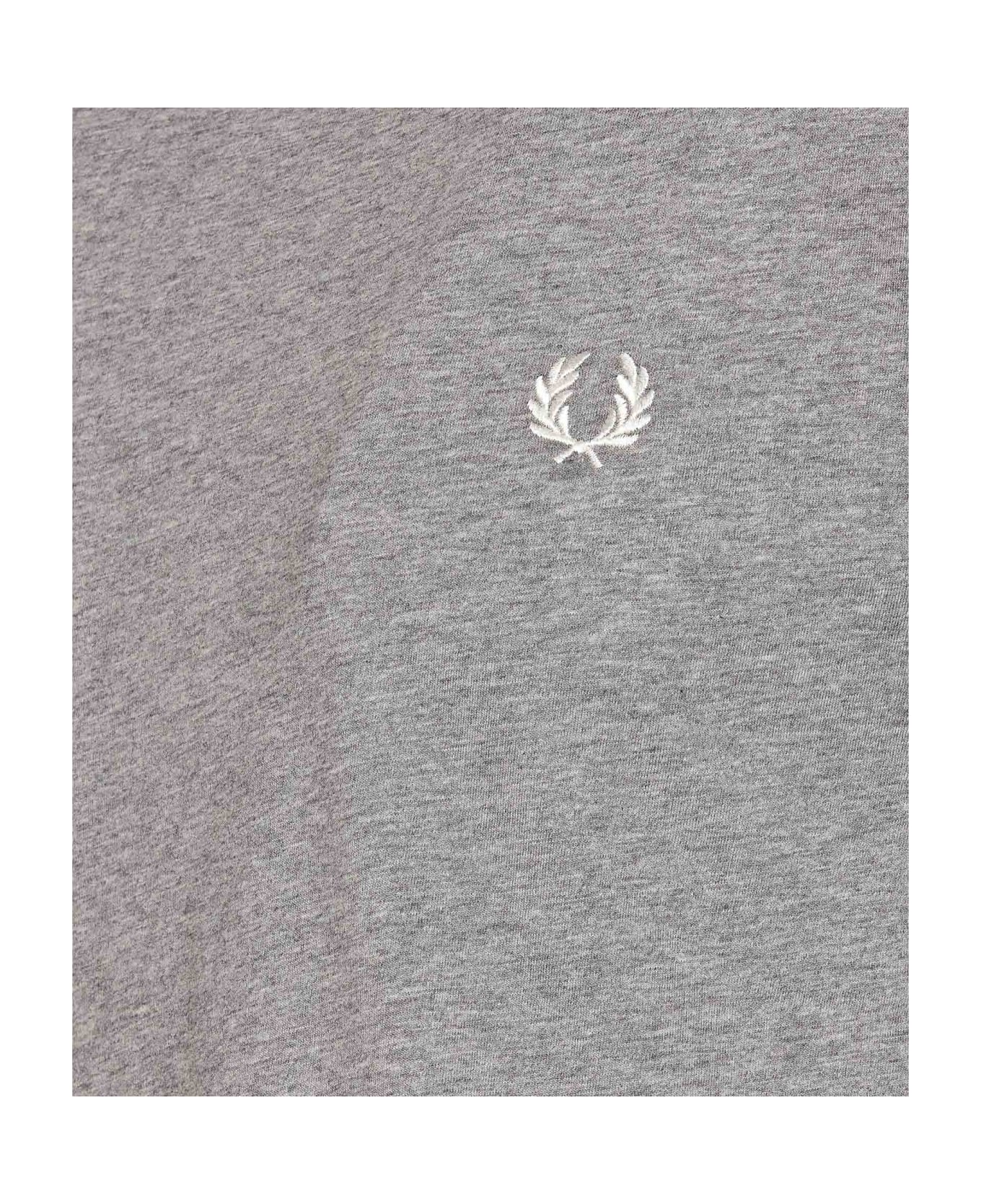 Fred Perry Twin Tipped T-shirt - Steel Marl