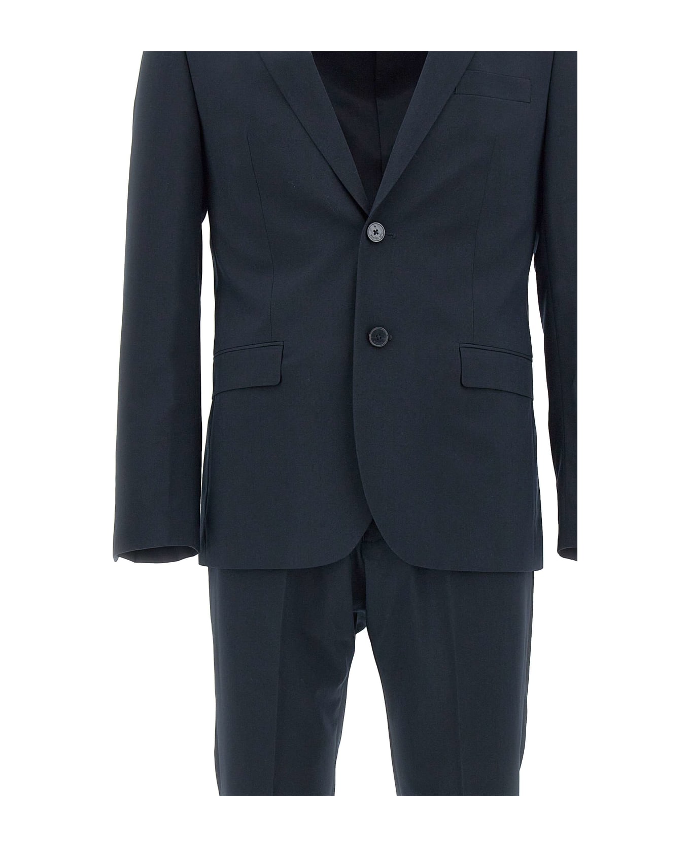 Manuel Ritz Viscose Two-piece Suit - Nero スーツ