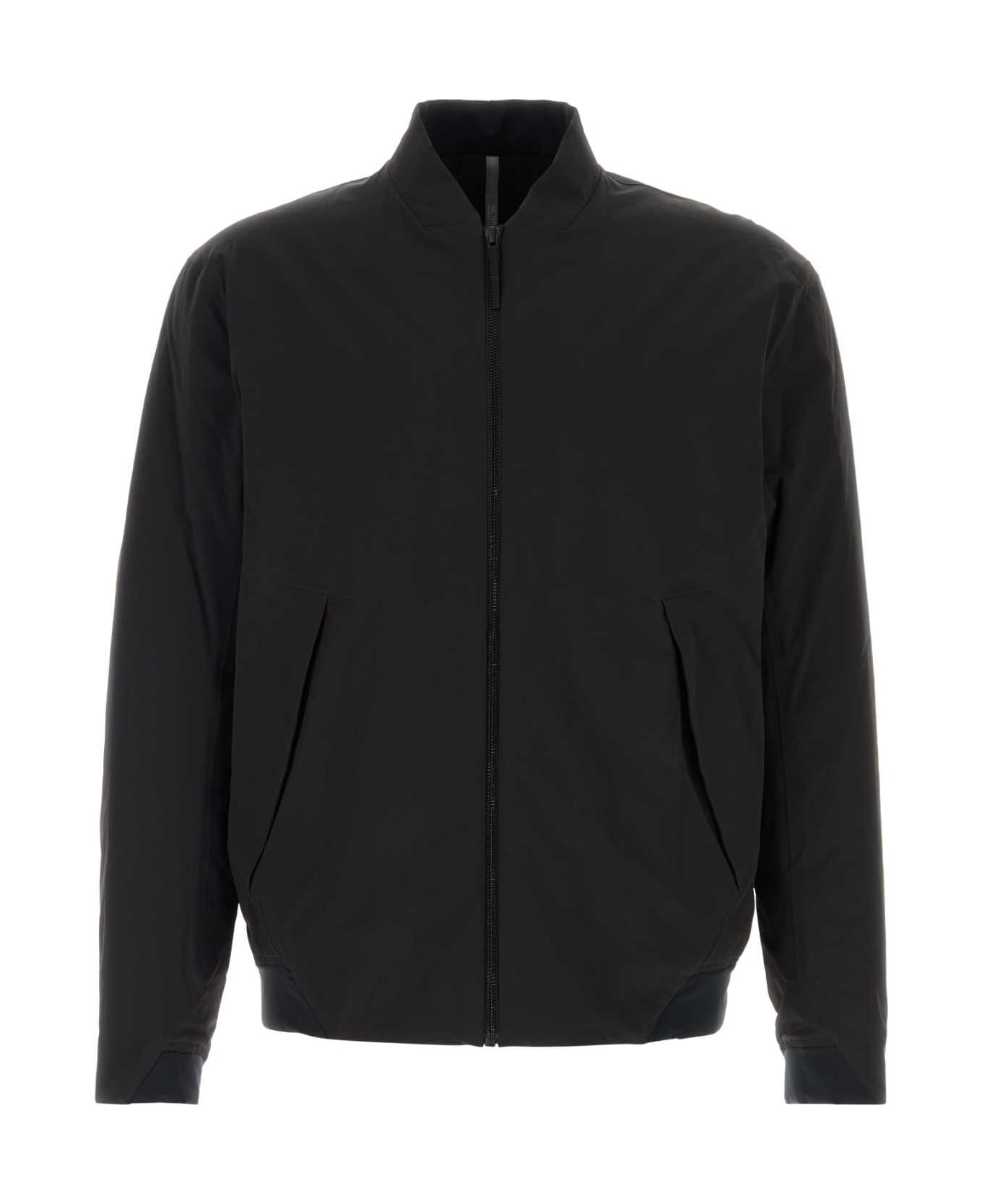 Arc
teryx Veilance Black Stretch Nylon Diode Bomber Jacket - BLACK