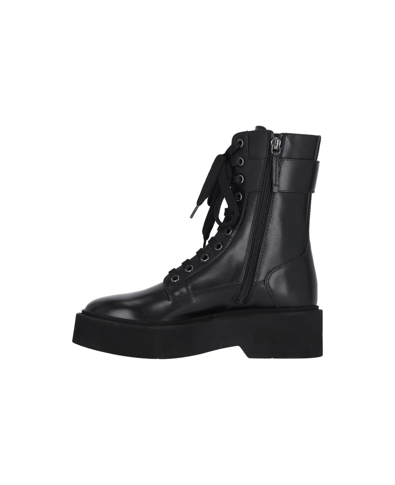 Roger Vivier 'viv' Rangers Amphibious Boots - Black  
